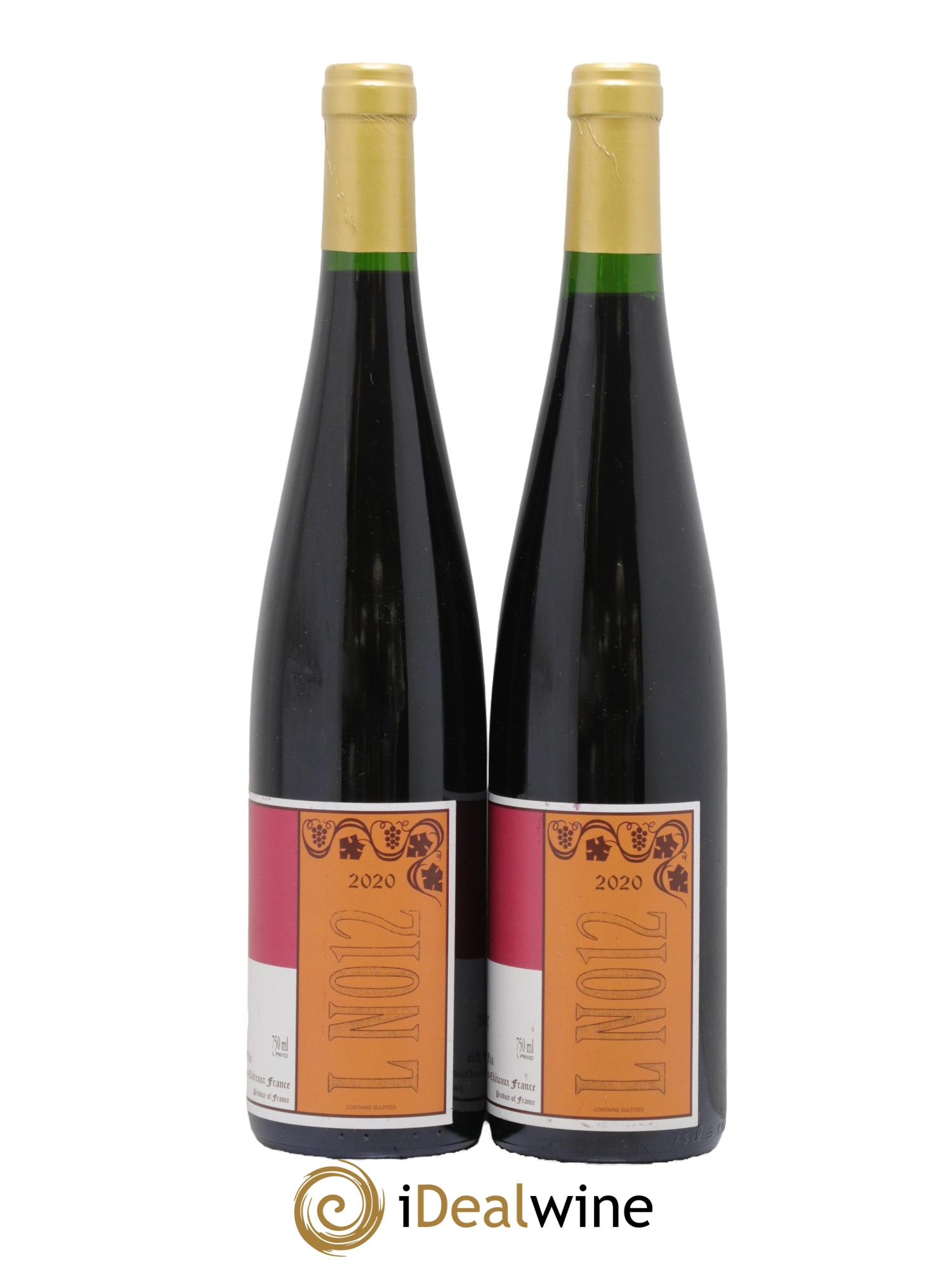 Alsace Pinot Noir LN012 Gérard Schueller (Domaine) 2020 - Lotto di 2 bottiglie - 1