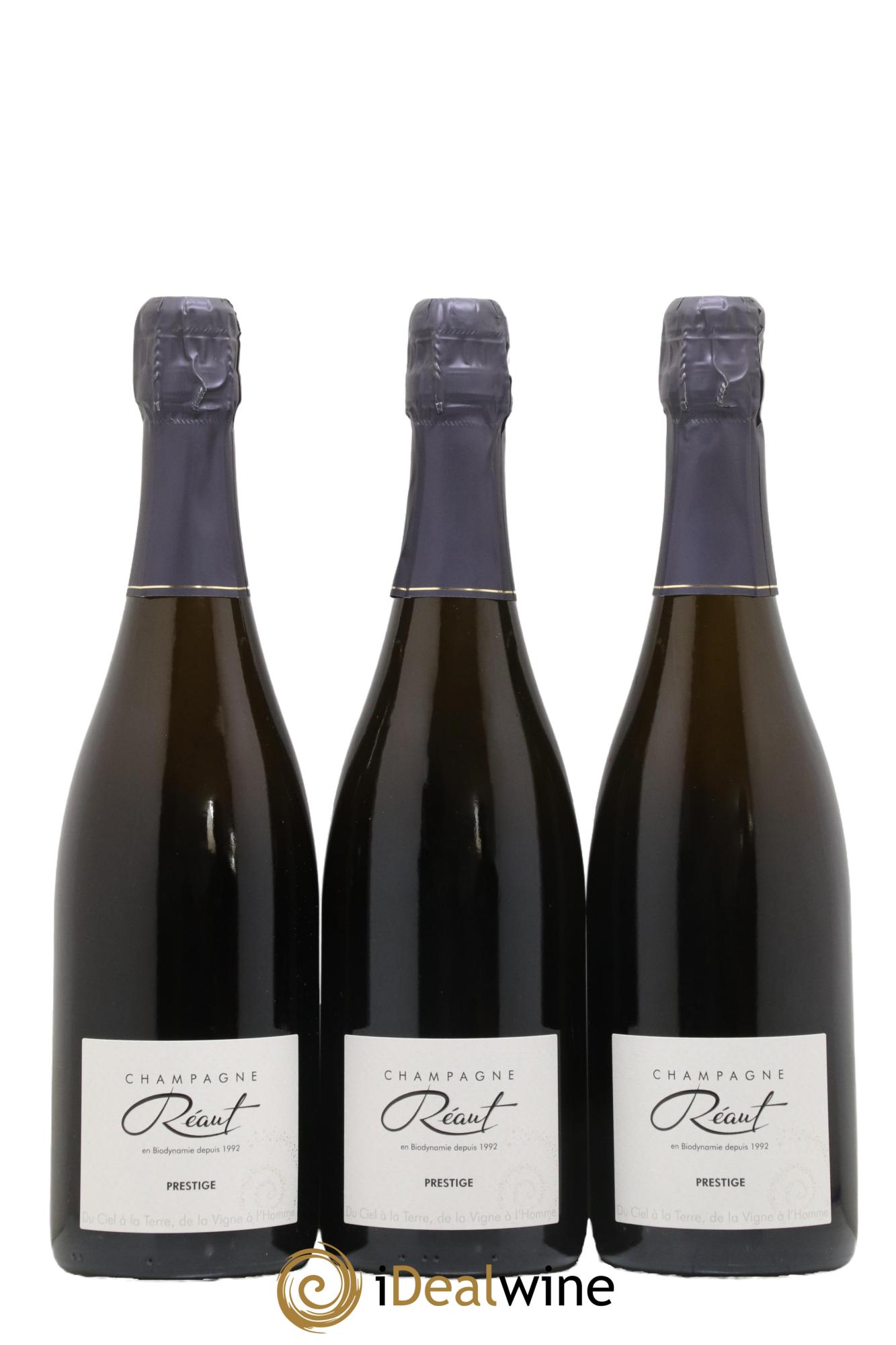 Champagne Brut Prestige Alain Reaut - Lot de 3 bouteilles - 0