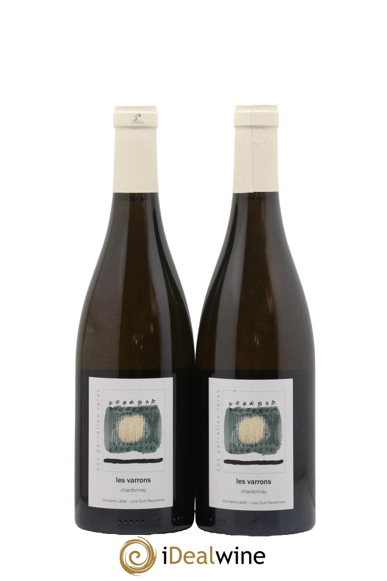 Côtes du Jura Chardonnay Les Varrons Romain - Julien - Charline Labet 2022 - Lotto di 2 bottiglie - 0