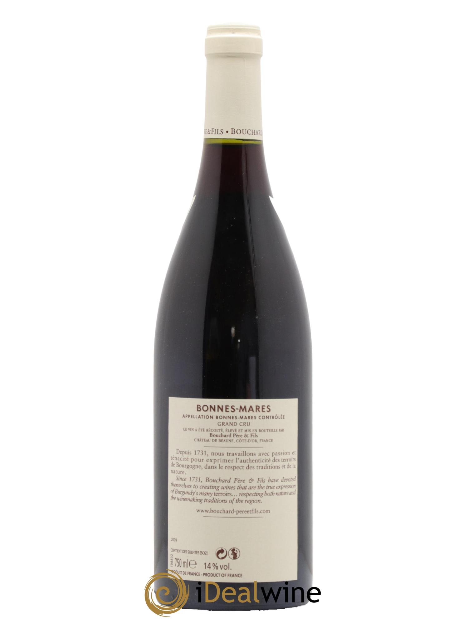 Bonnes-Mares Grand Cru Bouchard Père & Fils 2009 - Lot de 1 bouteille - 1