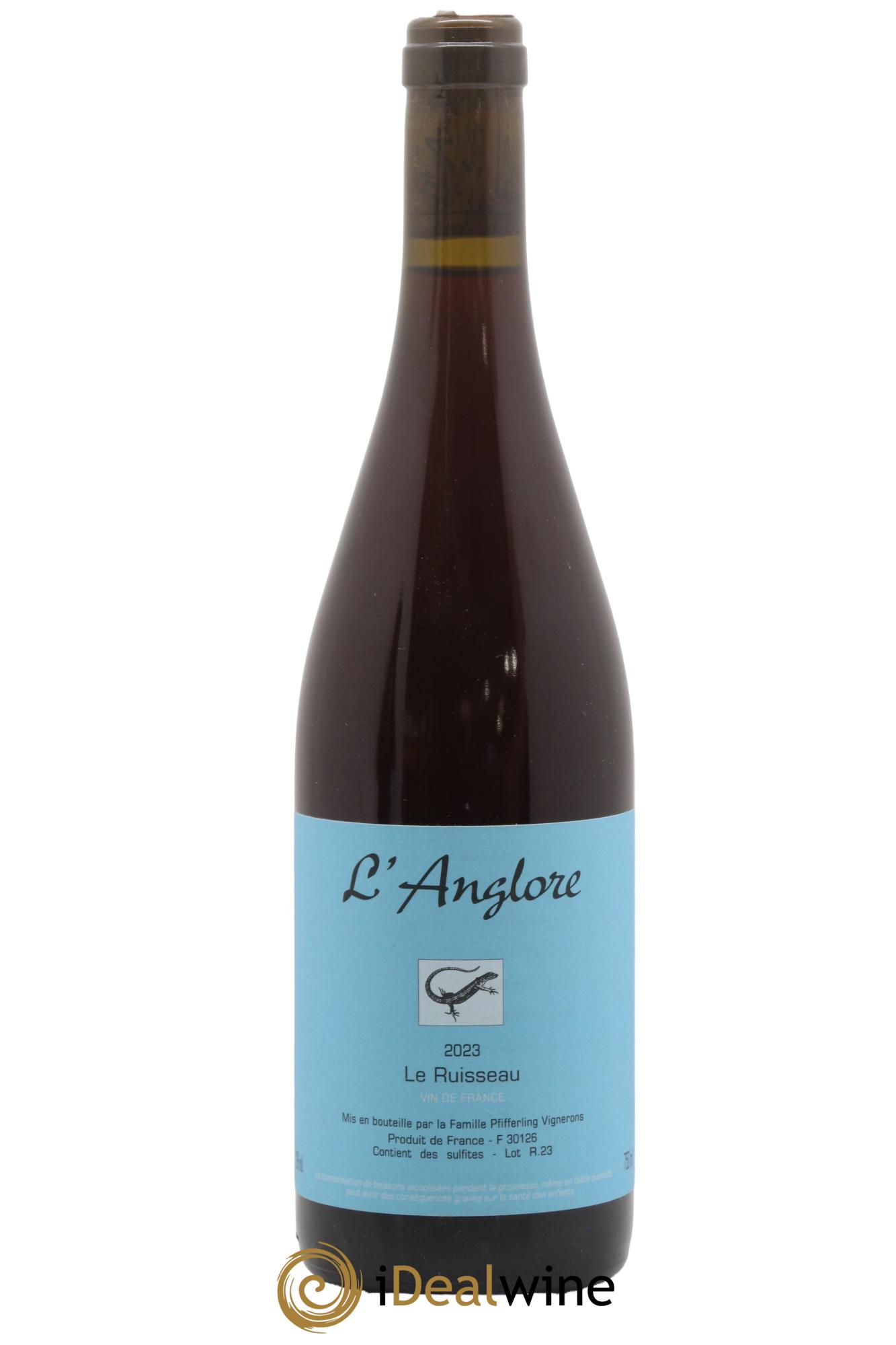 Vin de France Le Ruisseau L'Anglore 2023 - Posten von 1 Flasche - 0