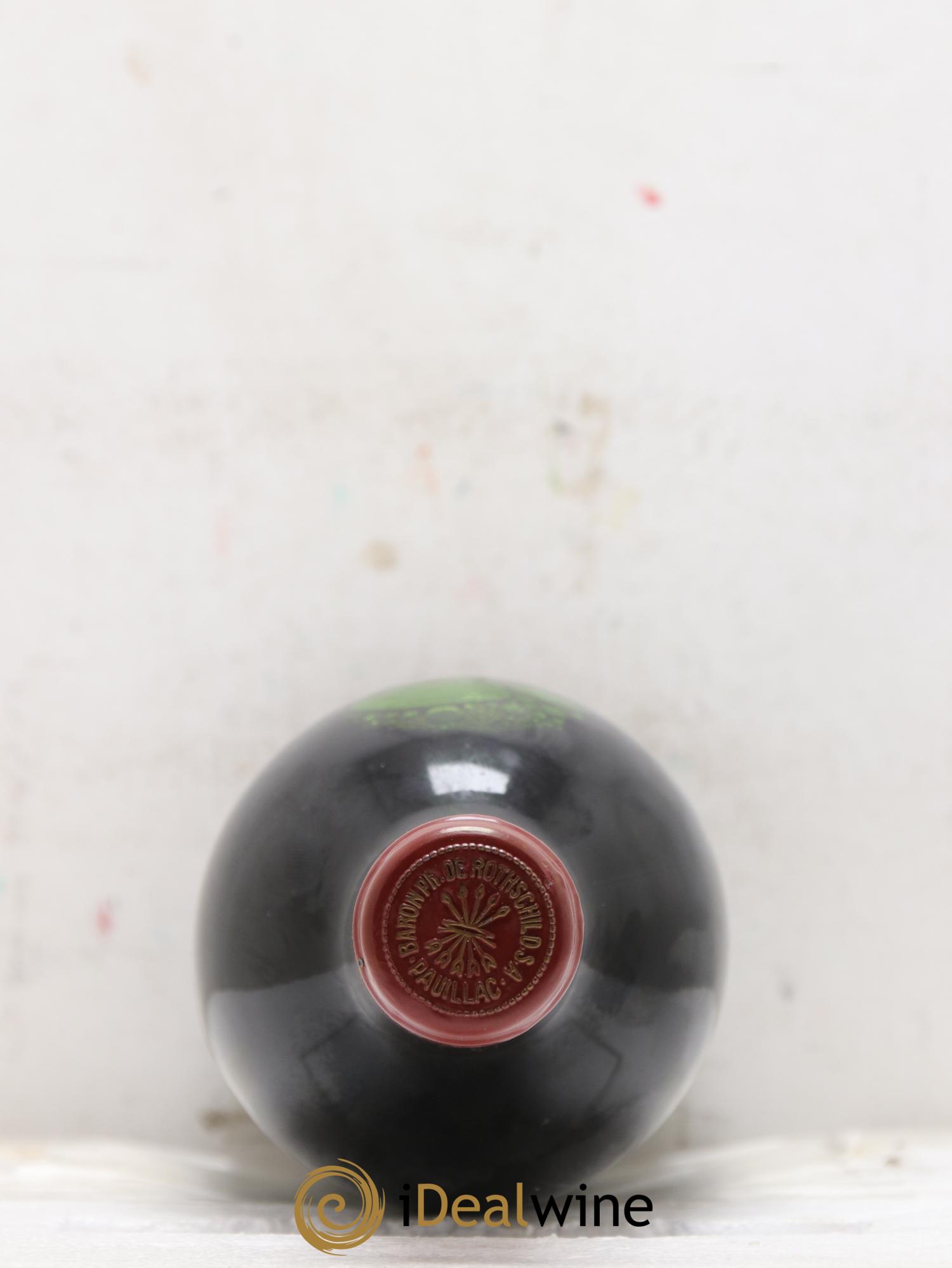 Château Mouton Rothschild 1er Grand Cru Classé 1986 - Lot de 1 bouteille - 1