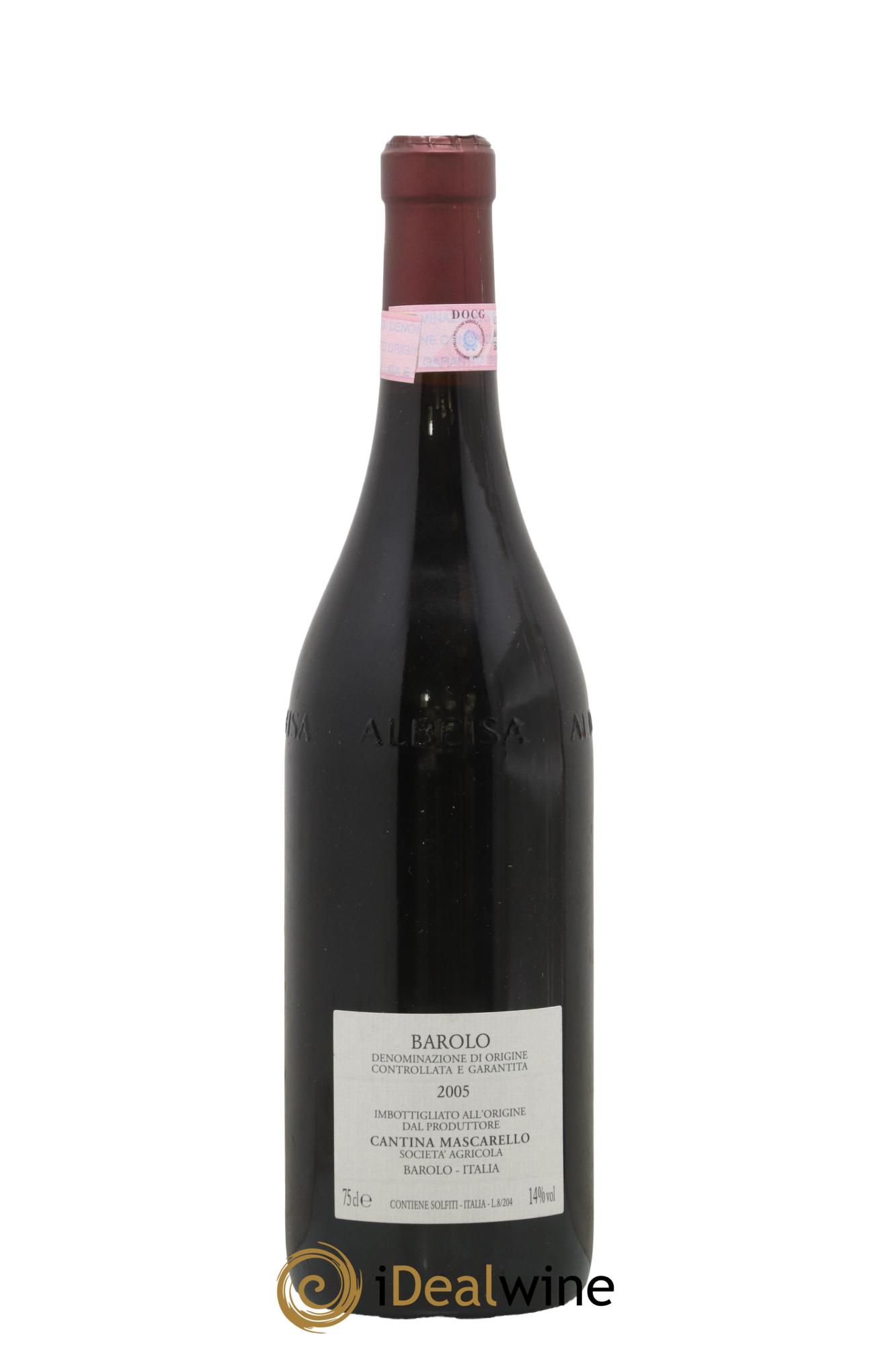 Barolo DOCG Bartolo Mascarello 2005 - Lot de 1 bouteille - 1