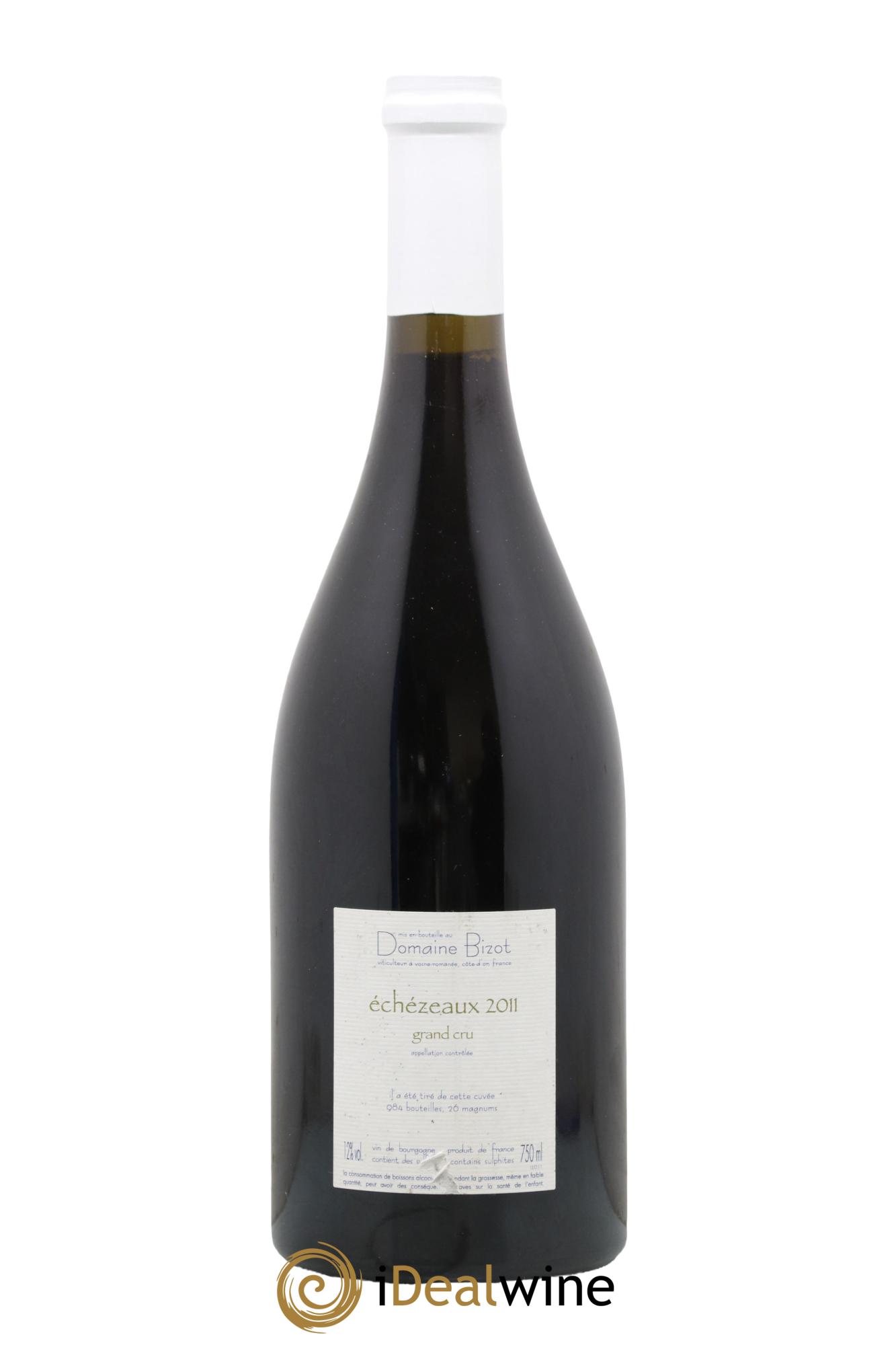 Echezeaux Grand Cru Bizot (Domaine) 2011 - Posten von 1 Flasche - 1