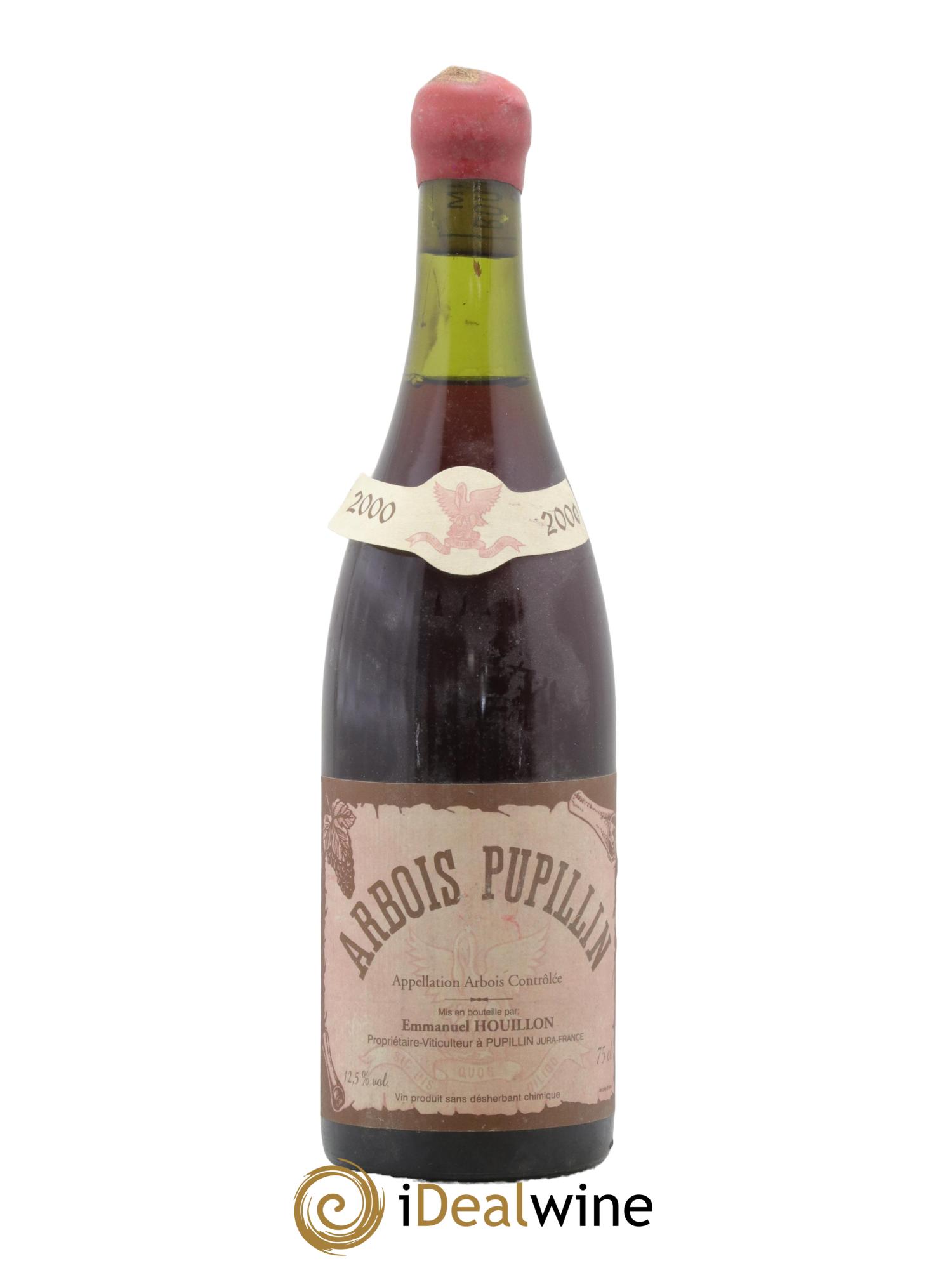 Arbois Pupillin Poulsard (cire rouge) Overnoy-Houillon (Domaine) 2000 - Lot de 1 bouteille - 0