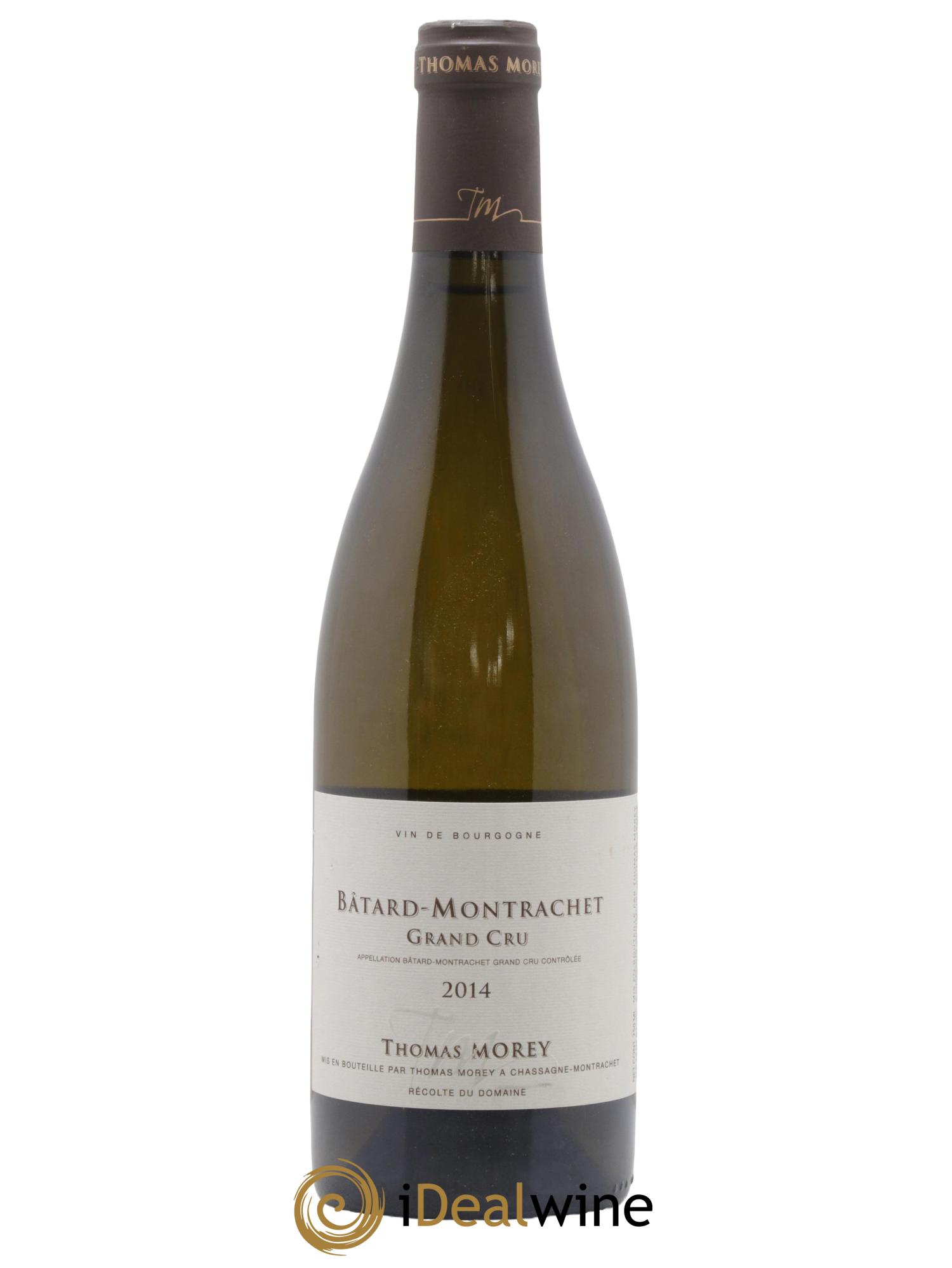 Bâtard-Montrachet Grand Cru Thomas Morey 2014 - Lot de 1 bouteille - 0