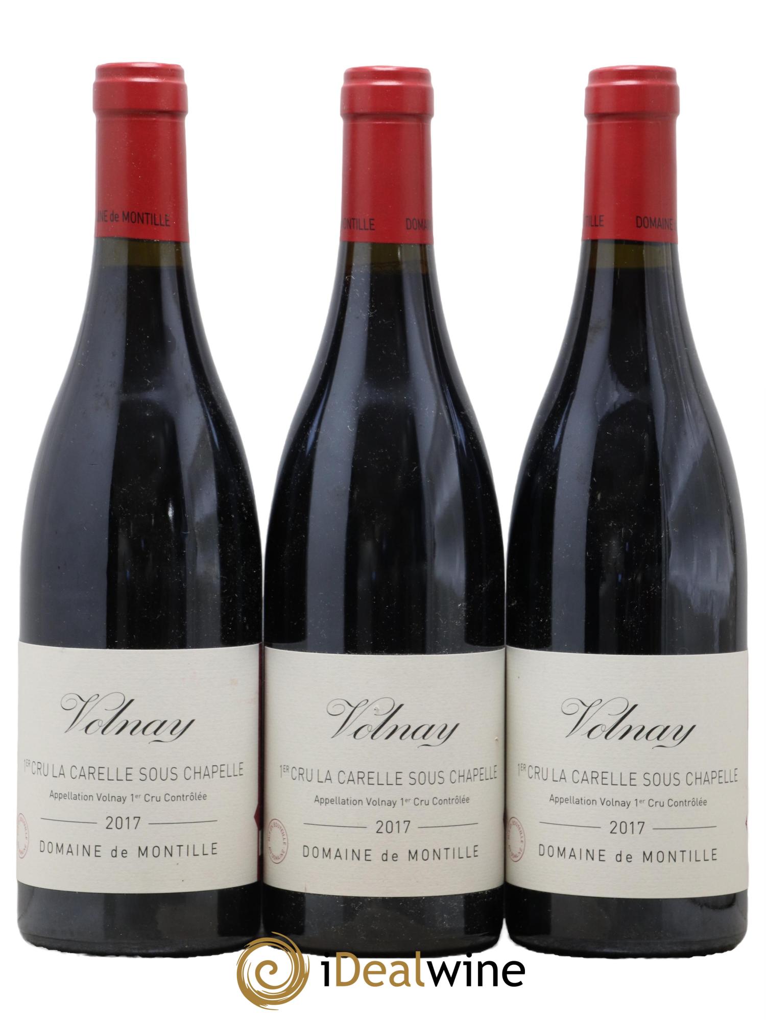 Volnay 1er Cru En Carelle sous Chapelle De Montille (Domaine) 2017 - Lot of 3 bottles - 0