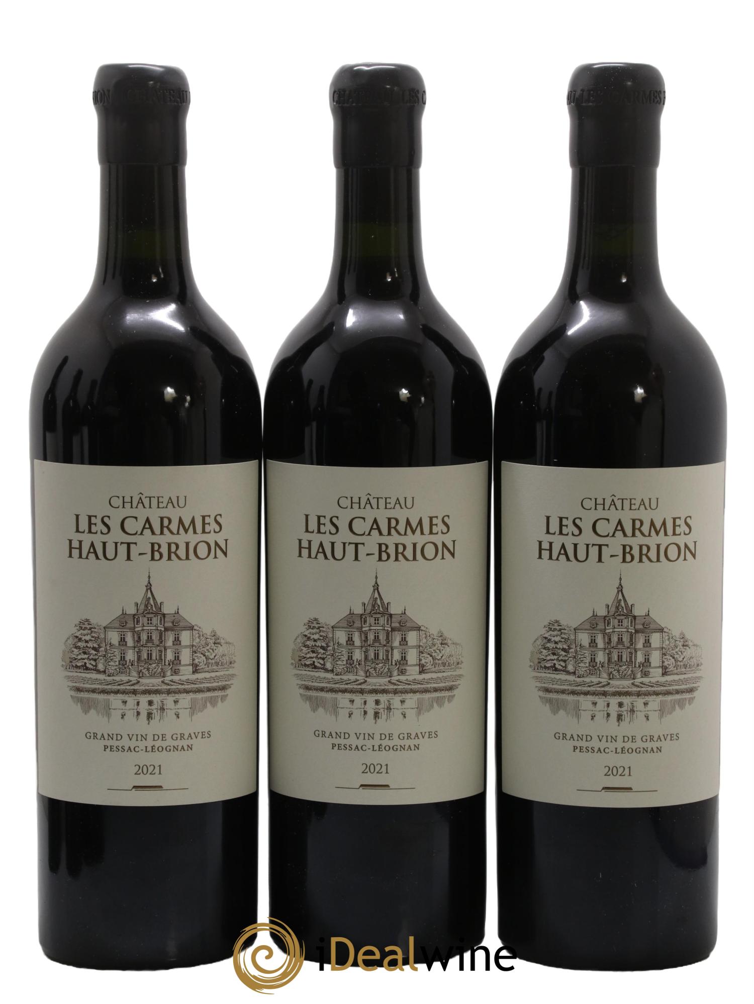 Château Les Carmes Haut-Brion 2021 - Lot of 6 bottles - 2