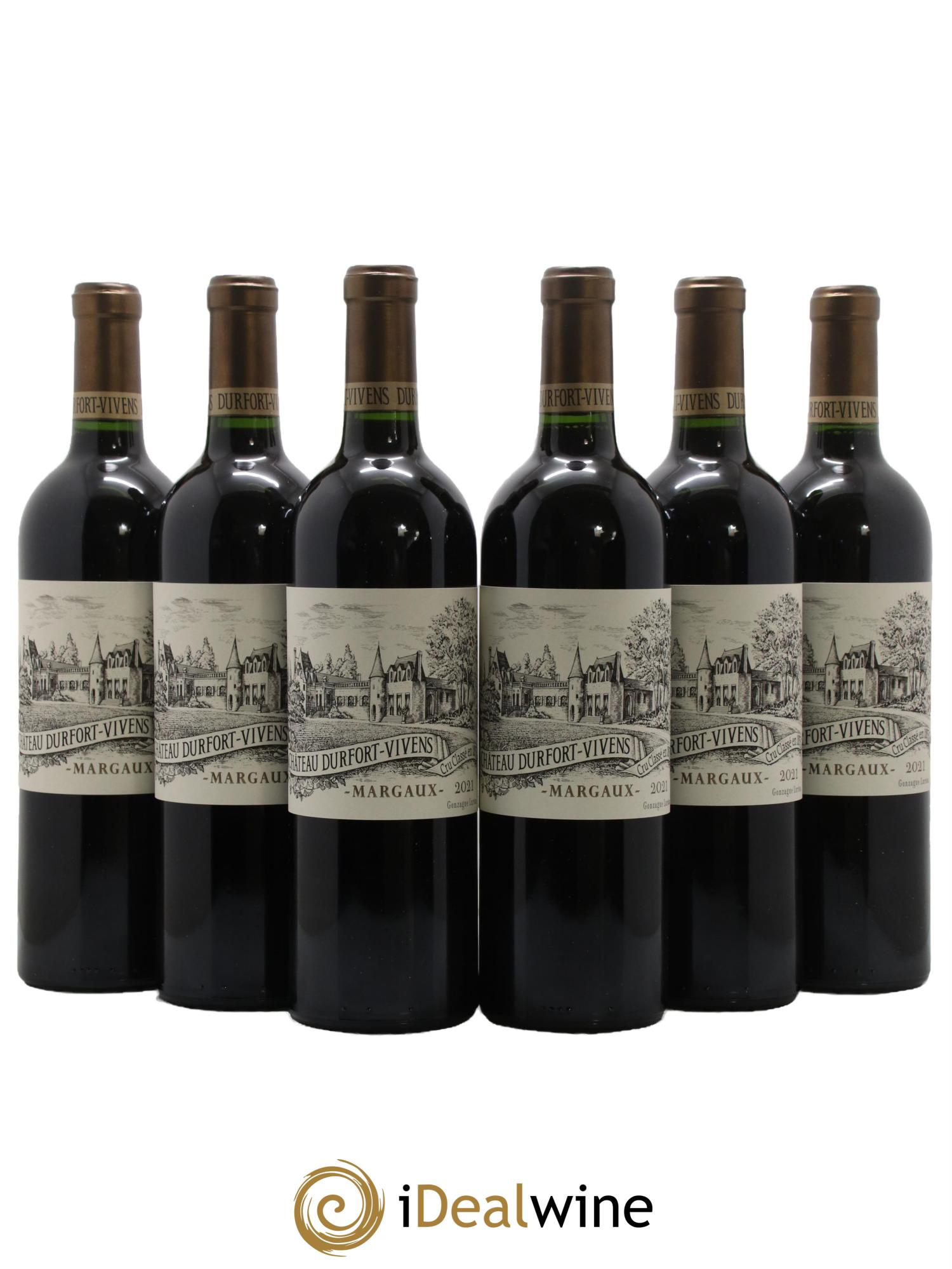 Château Durfort Vivens 2ème Grand Cru Classé 2021 - Lotto di 6 bottiglie - 0