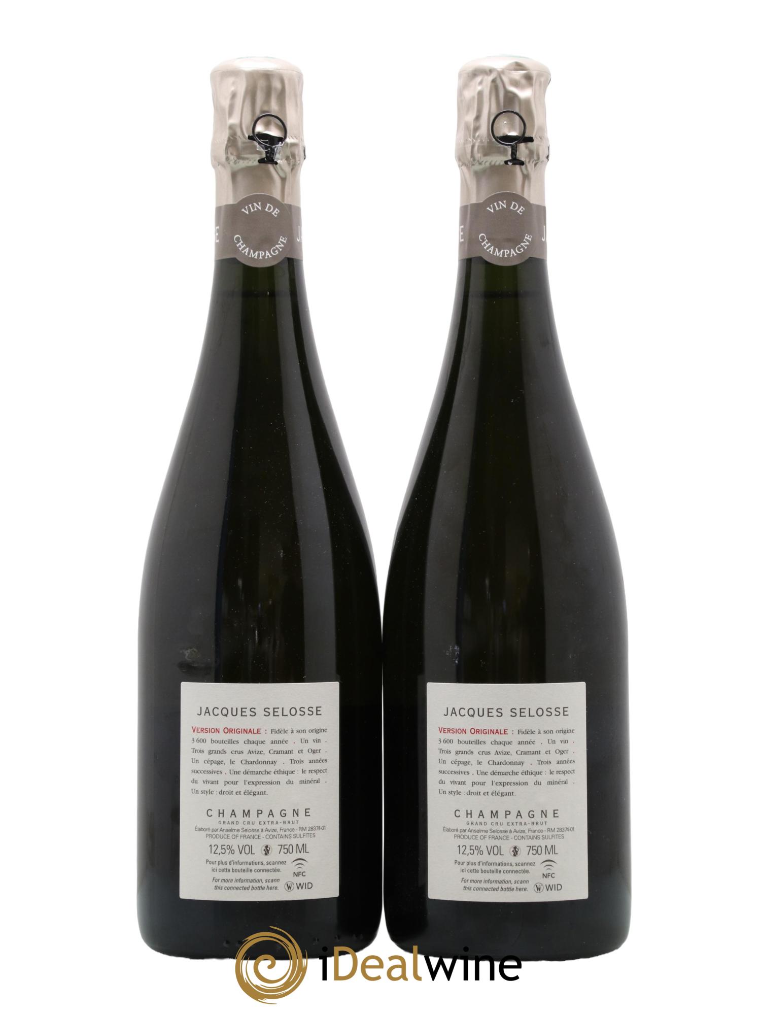 Version Originale Jacques Selosse - Lot de 2 bouteilles - 1