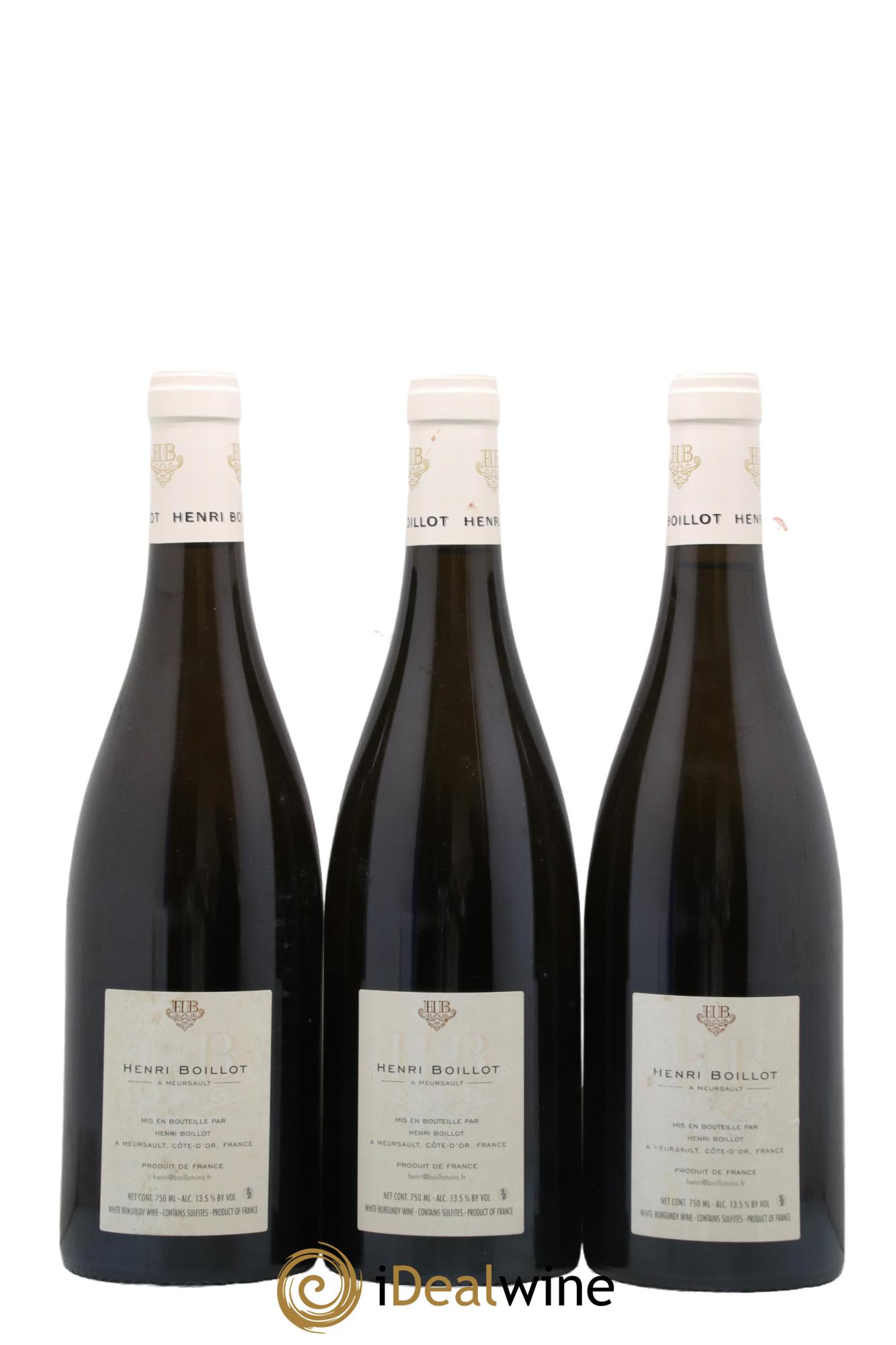 Puligny-Montrachet 1er Cru Les Caillerets H. Boillot 2009 - Lot de 3 bouteilles - 1