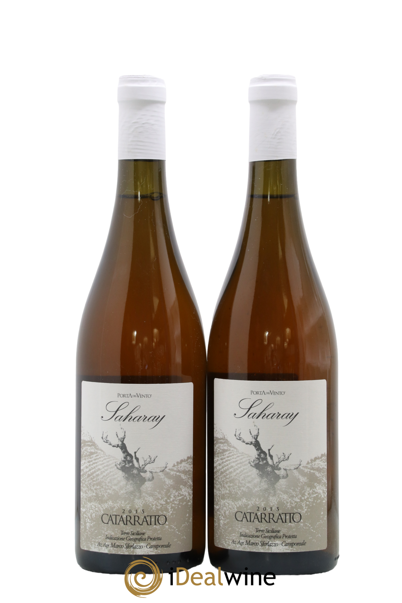 Italie Terre Siciliane IGT Saharay Catarratto Porta del Vento 2015 - Lot of 2 bottles - 0