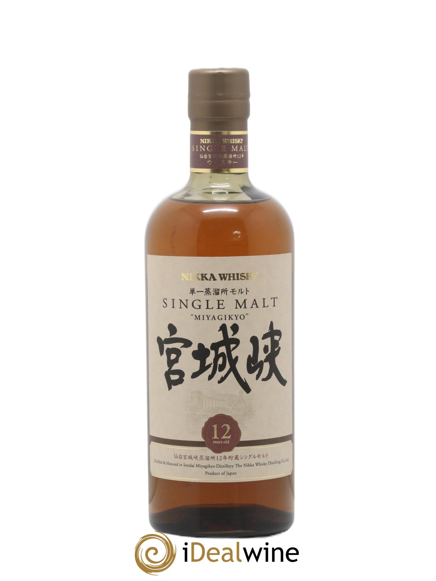 Miyagikyo 12 years Of. Nikka Whisky - Lot de 1 bouteille - 0