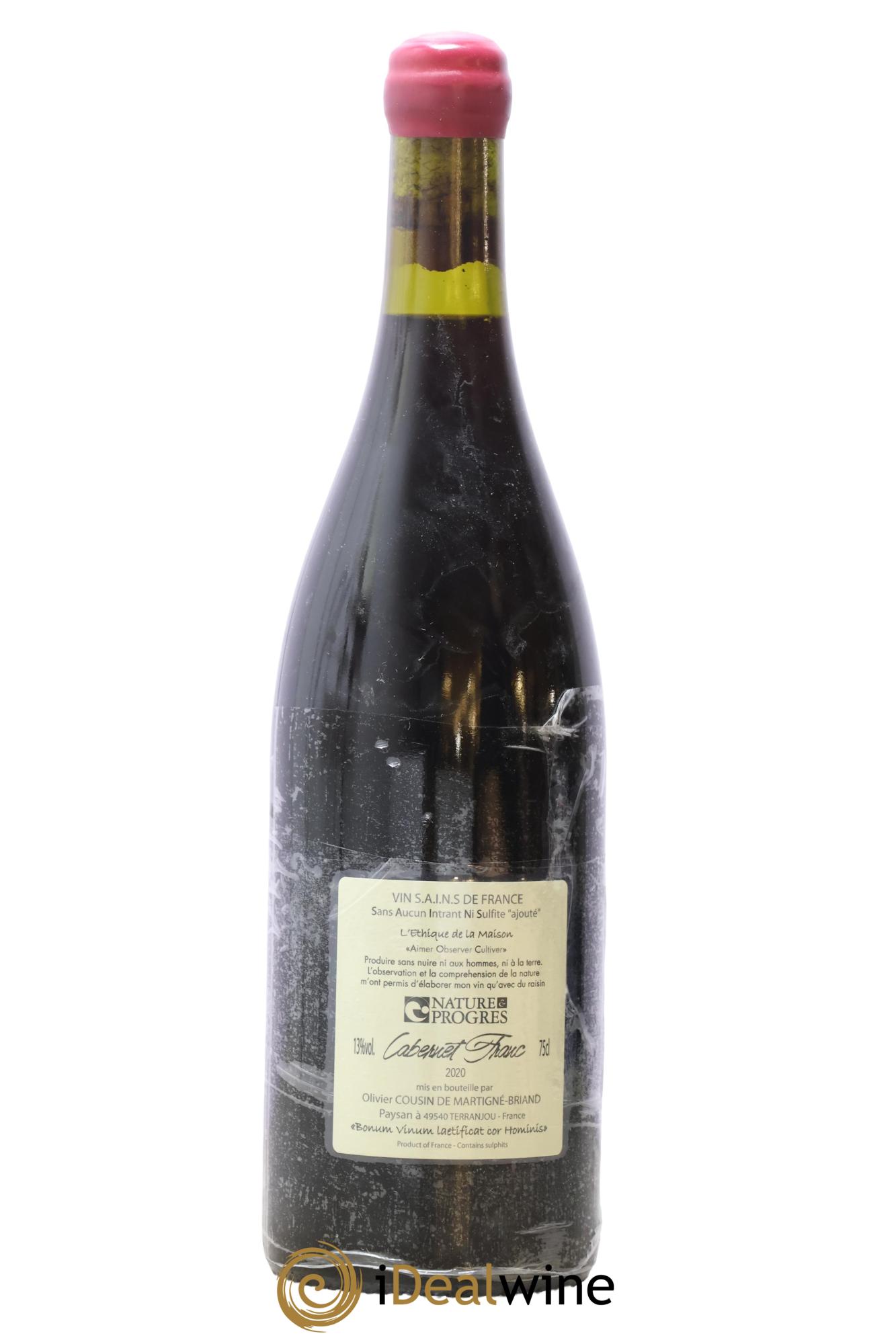 Vin de France Le Franc Olivier Cousin 2020 - Lot of 1 bottle - 1