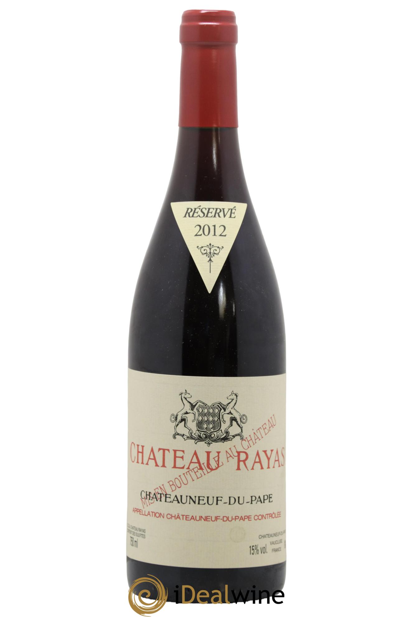 Châteauneuf-du-Pape Château Rayas Emmanuel Reynaud 2012 - Lot of 1 bottle - 0