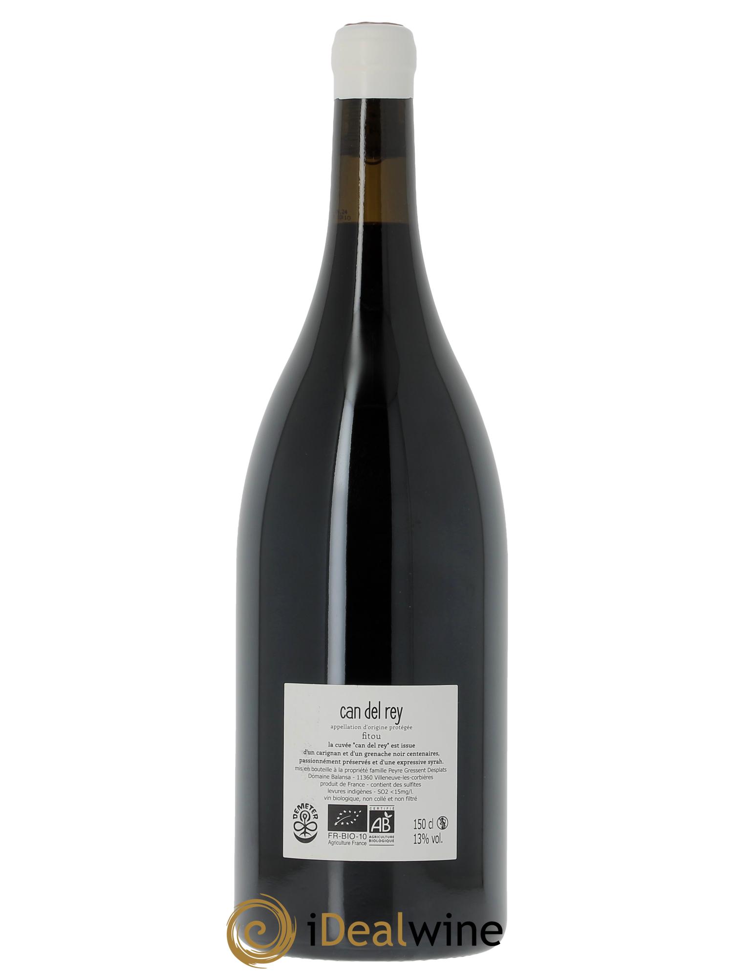Fitou Can del Rey Balansa (Domaine)  2023 - Lot de 1 magnum - 1