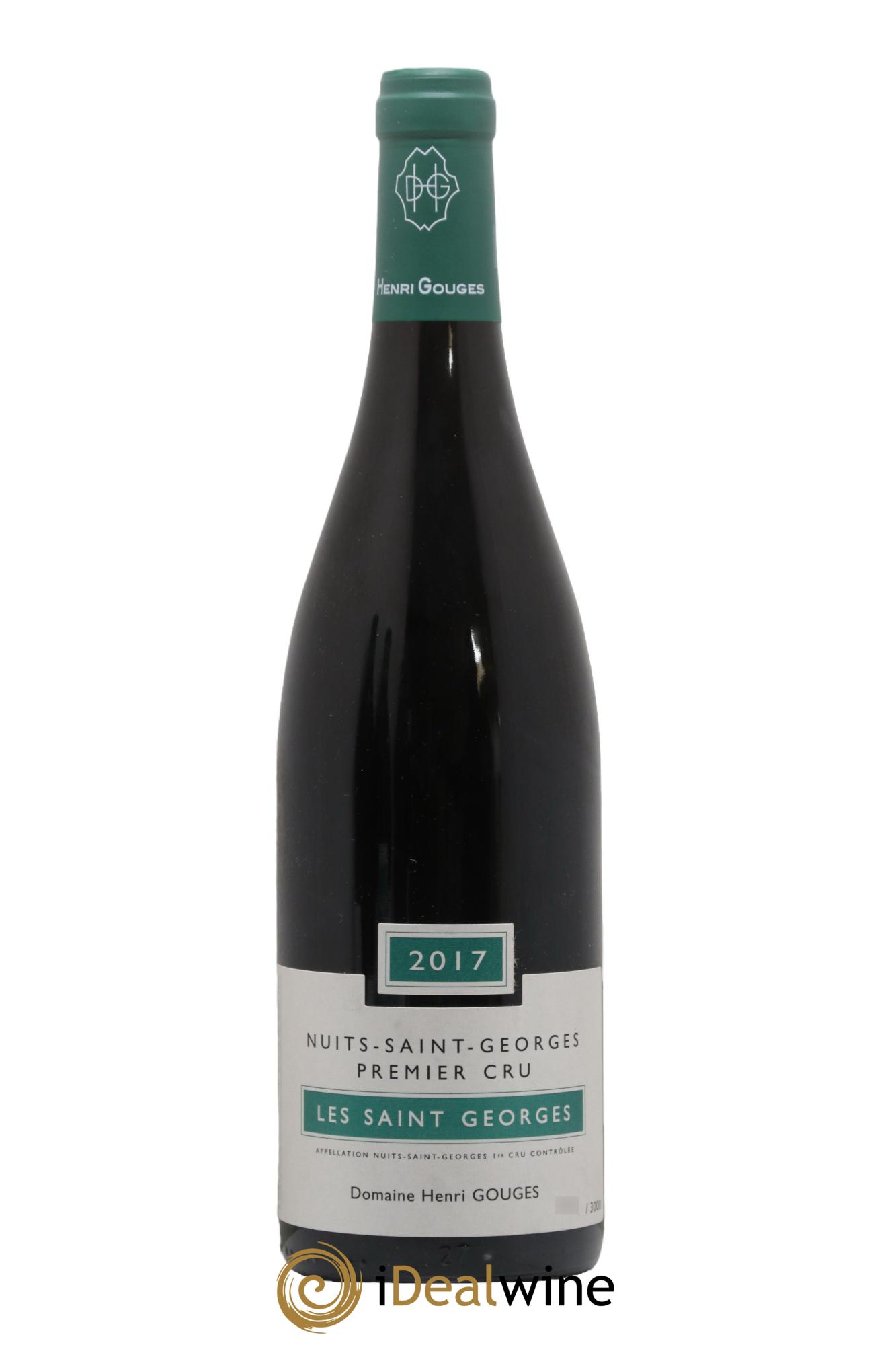 Nuits-Saint-Georges 1er Cru Les Saints Georges Henri Gouges 2017 - Lot de 1 bouteille - 0