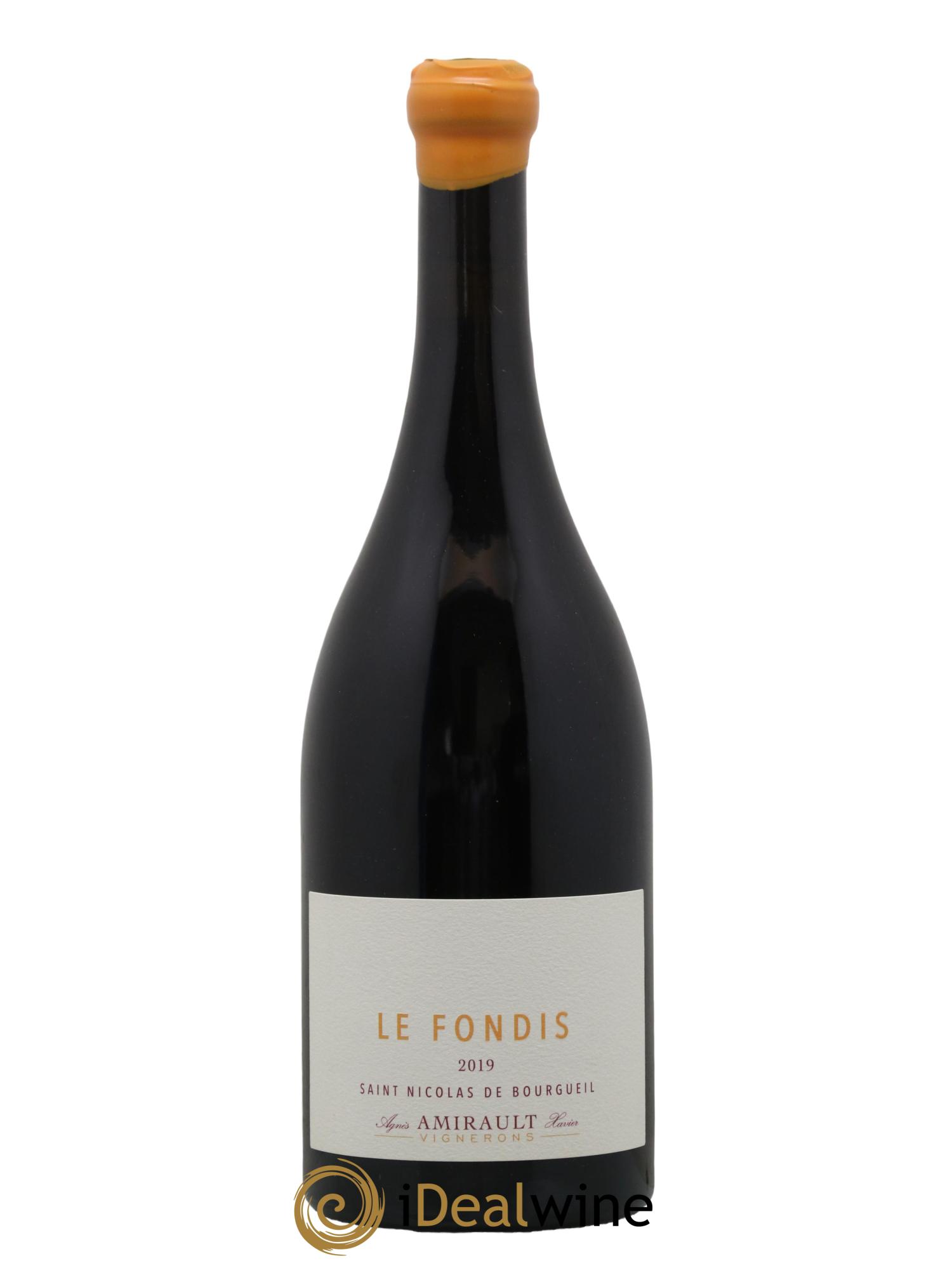Saint-Nicolas de Bourgueil Le Fondis Agnès et Xavier Amirault 2019 - Lot de 1 bouteille - 0