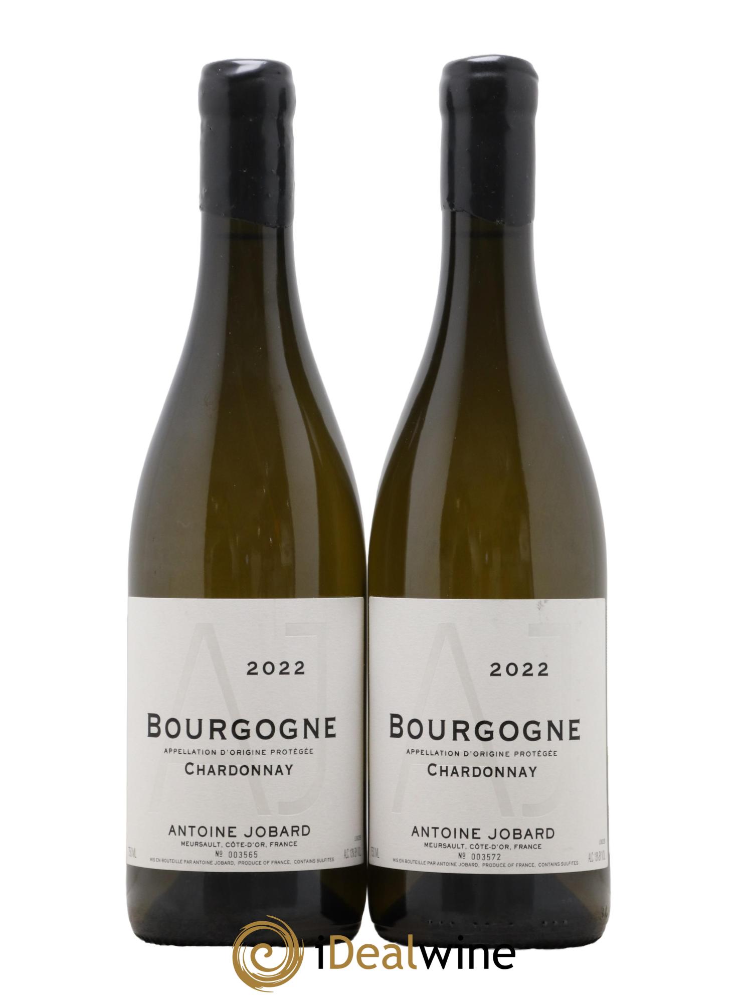 Bourgogne François et Antoine Jobard (Domaine) 2022 - Lot de 2 bouteilles - 0