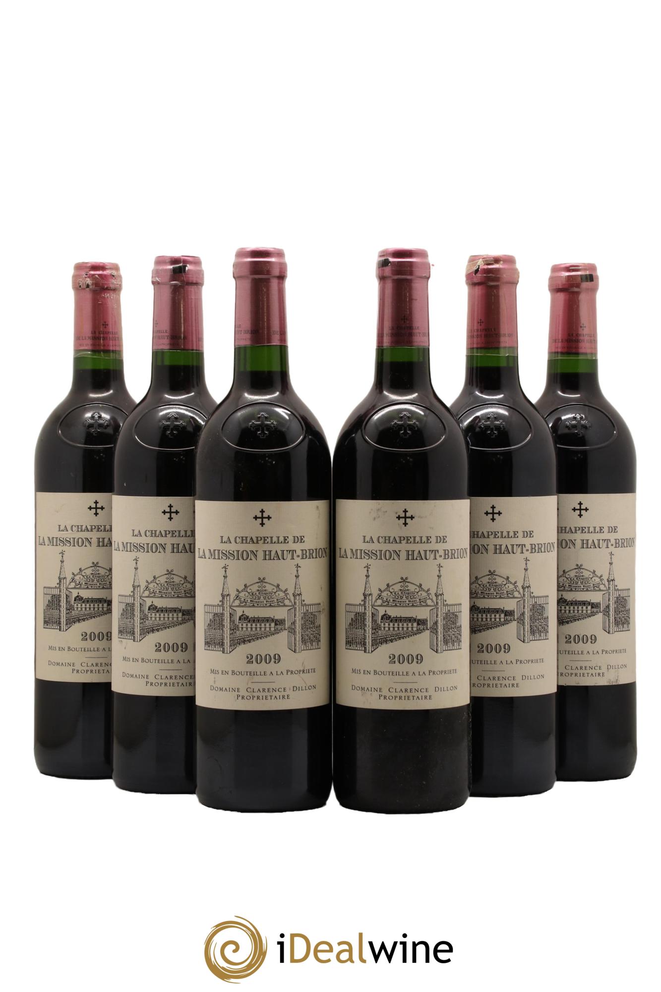 La Chapelle de La Mission Haut-Brion Second Vin 2009 - Lot de 6 bouteilles - 0