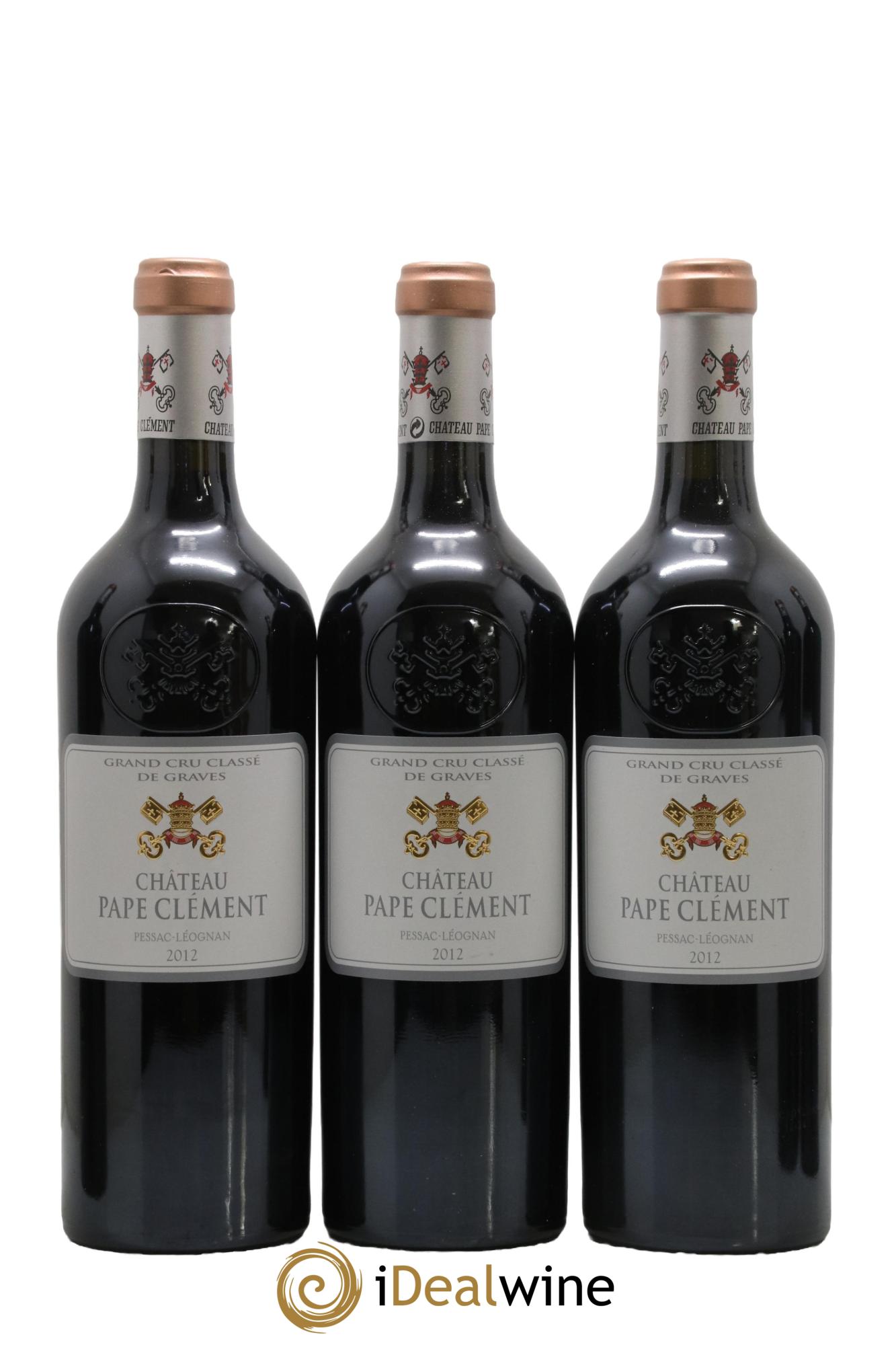 Château Pape Clément Cru Classé de Graves 2012 - Lot of 12 bottles - 1