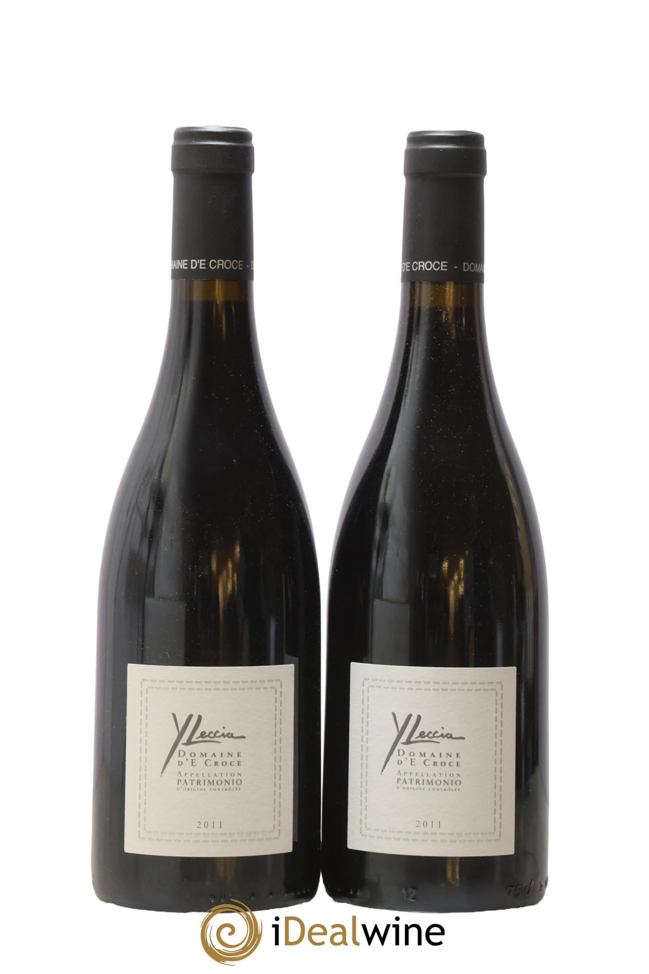 Patrimonio Domaine d' E. Croce Yves Leccia 2011 - Lot de 2 bouteilles - 0