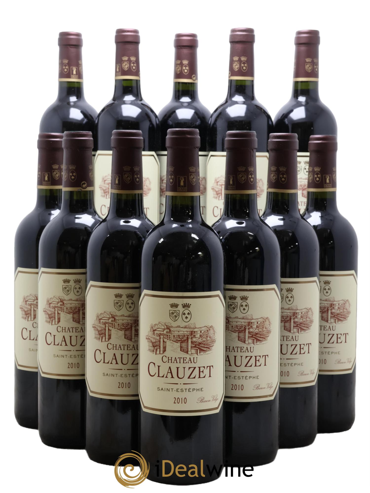 Château Clauzet 2010 - Lotto di 12 bottiglie - 0