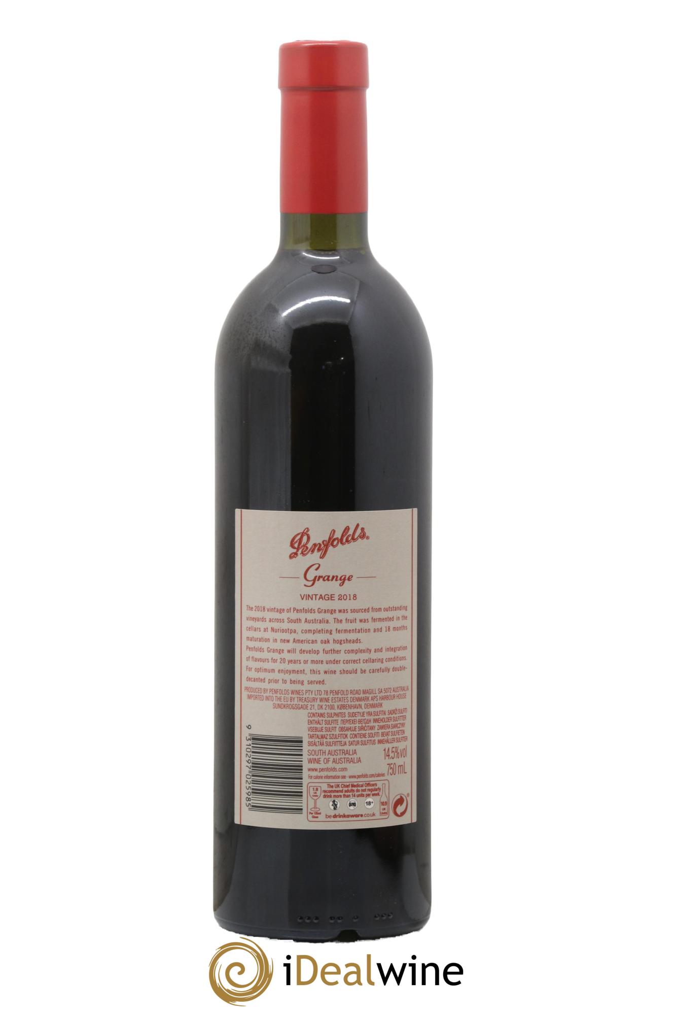 South Australia Penfolds Wines Grange Bin 95 2018 - Lot of 1 bottle - 1