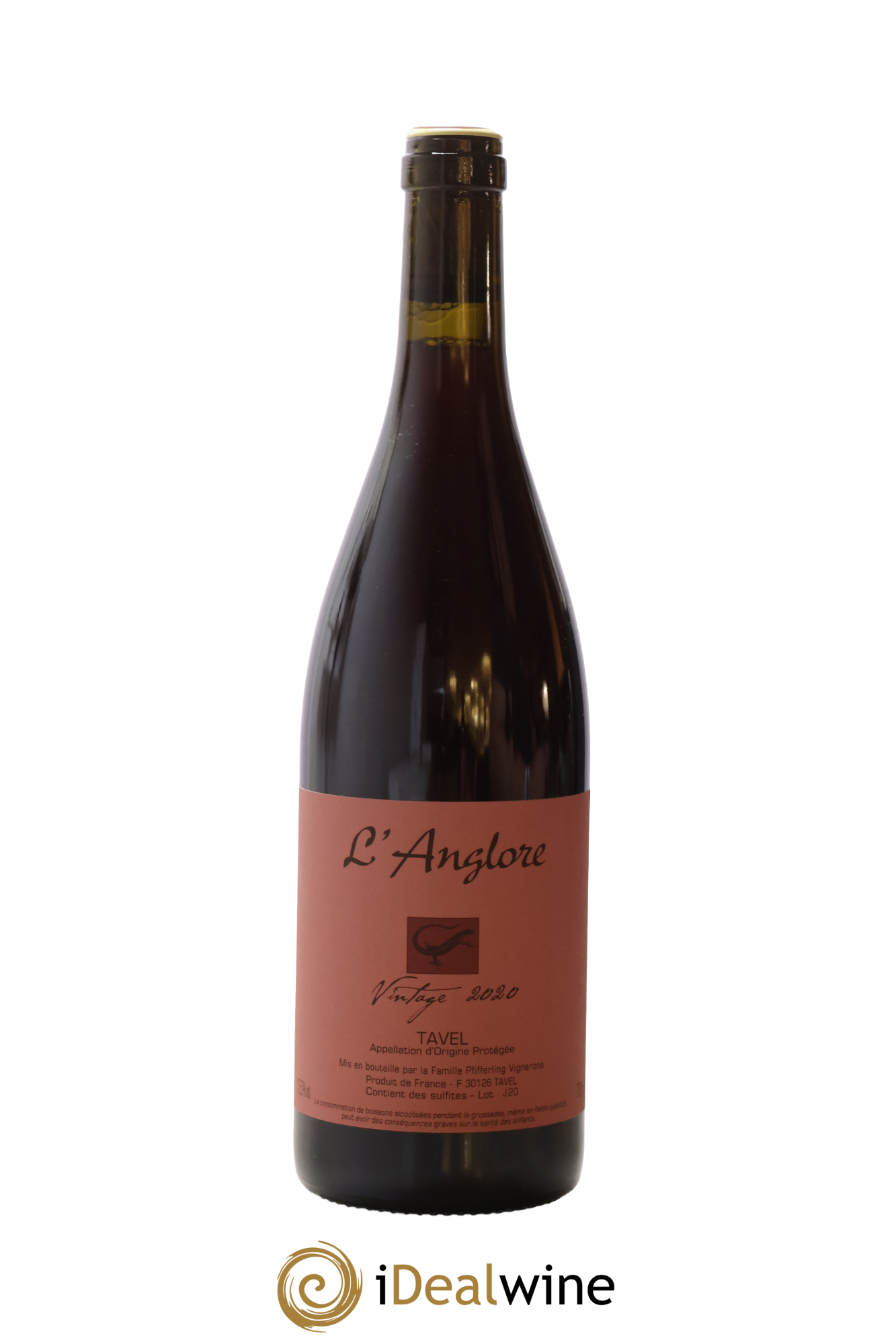 Tavel Vintage L'Anglore 2020 - Lot de 1 bouteille - 0