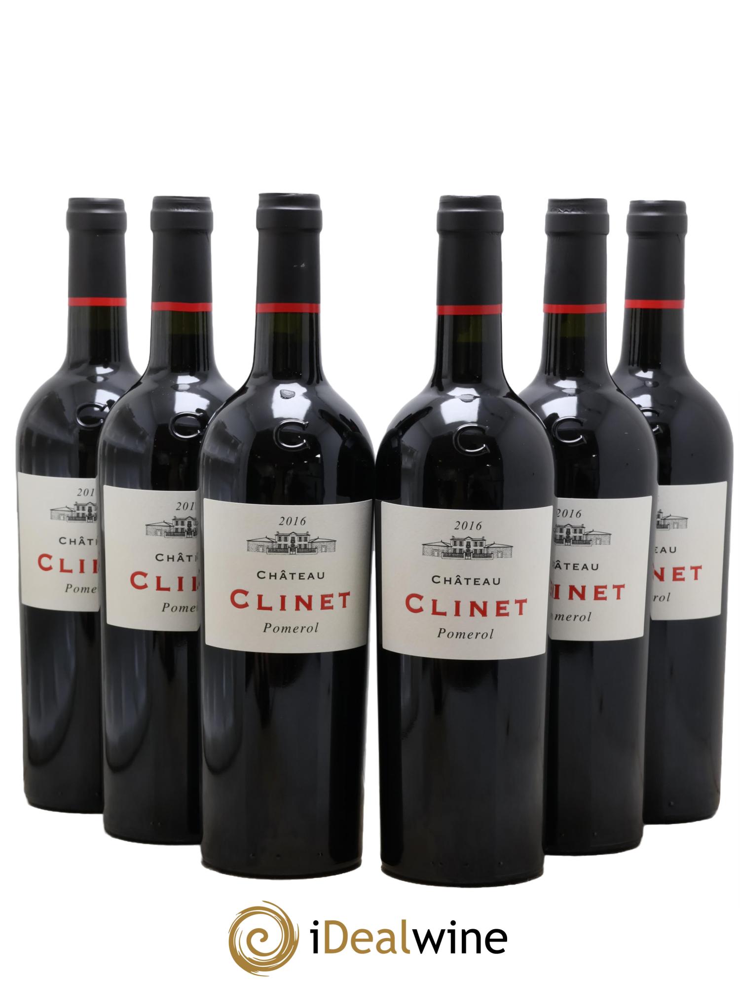 Château Clinet  2016 - Posten von 6 Flaschen - 0