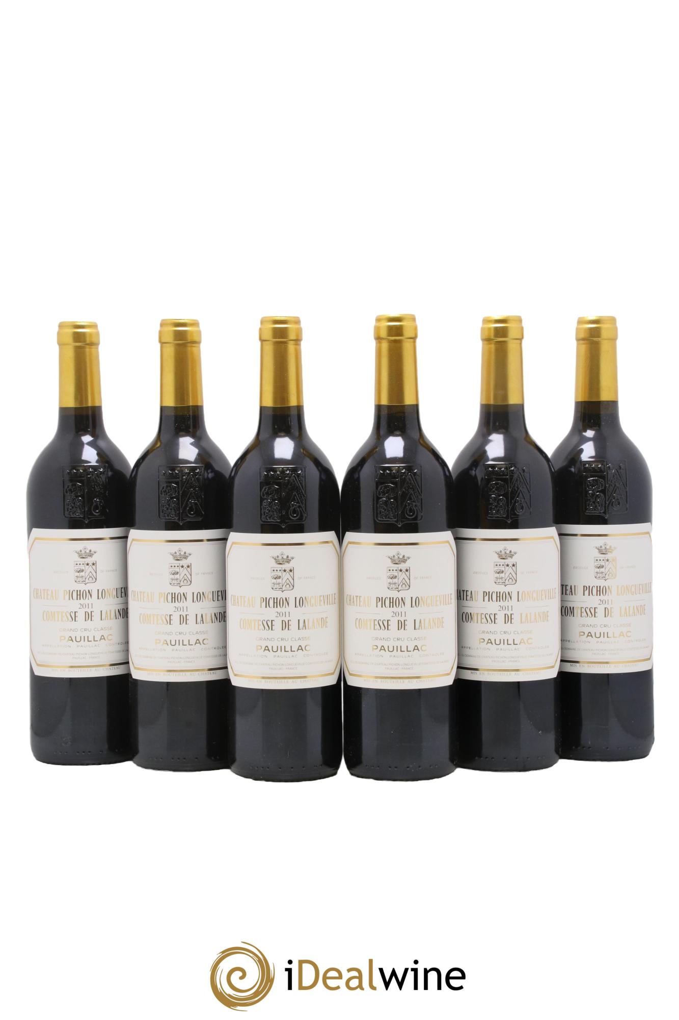 Château Pichon Longueville Comtesse de Lalande 2ème Grand Cru Classé 2011 - Posten von 6 Flaschen - 0