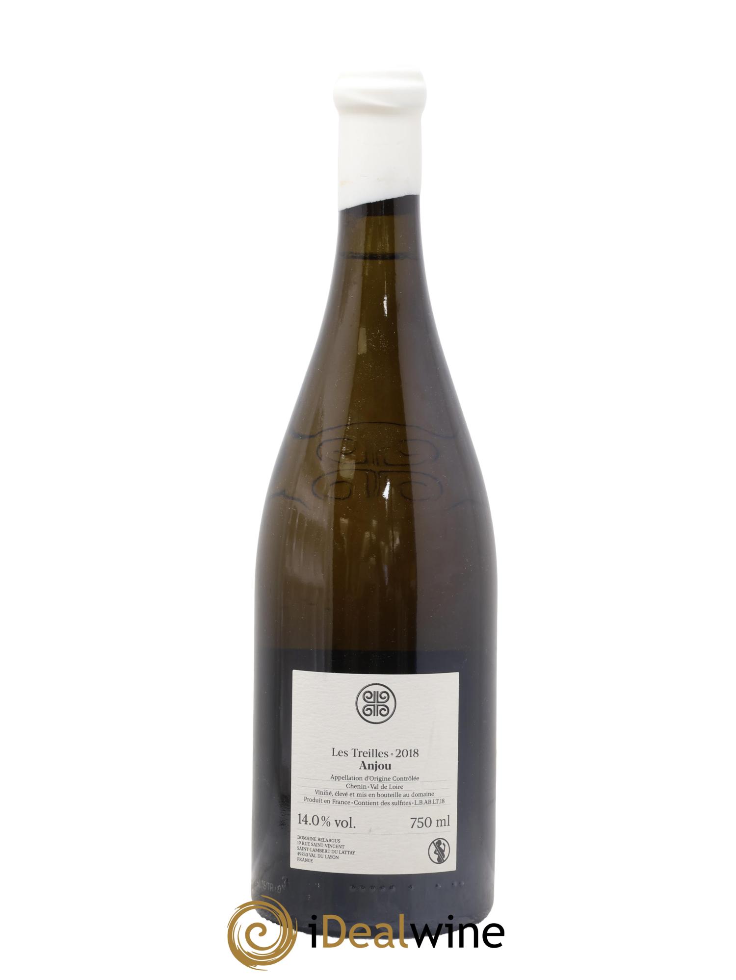 Anjou Treilles Belargus 2018 - Lotto di 1 bottiglia - 1
