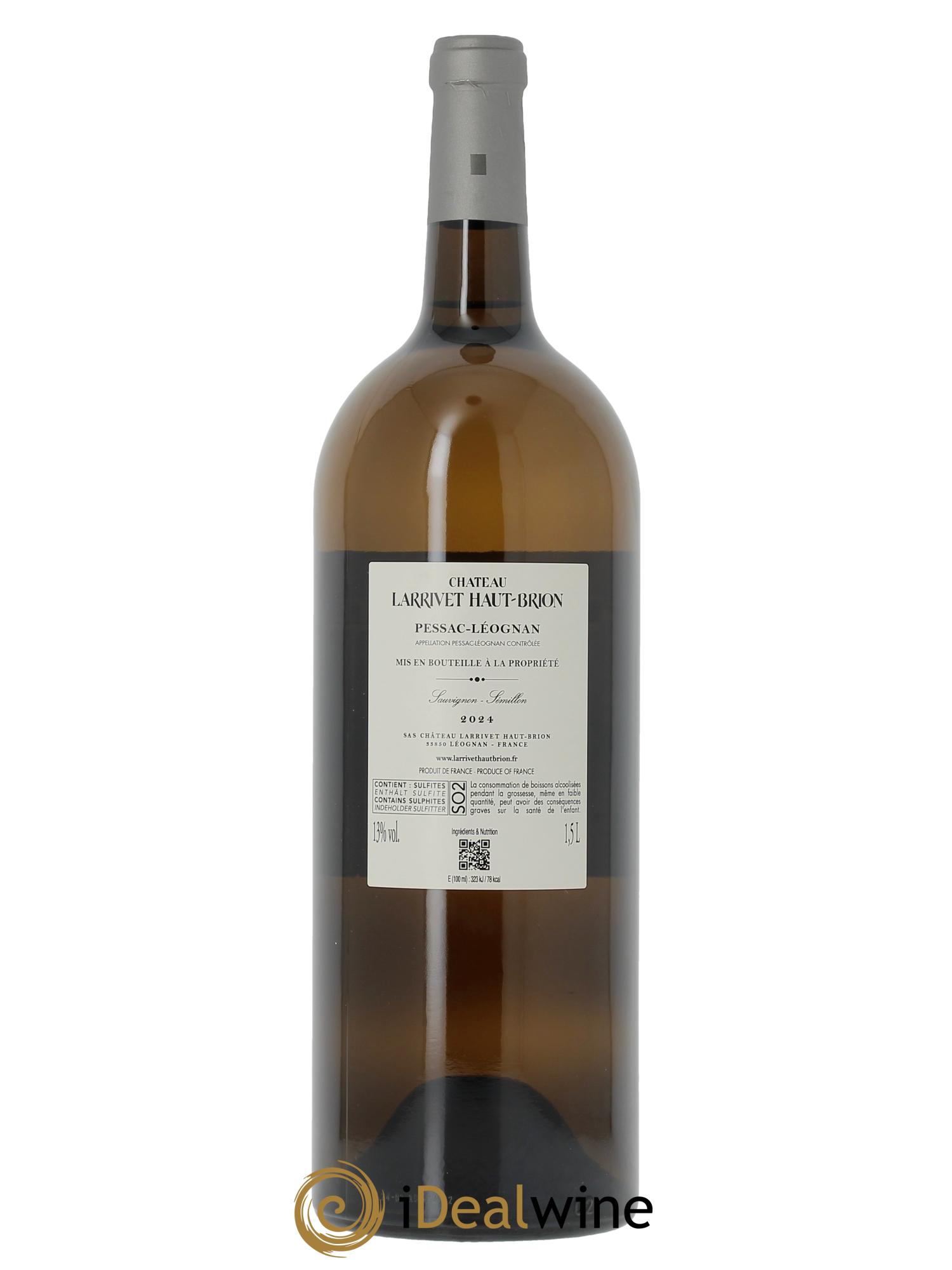 Château Larrivet Haut-Brion (CBO à partir de 6 mgs) 2024 - Lot de 1 magnum - 1