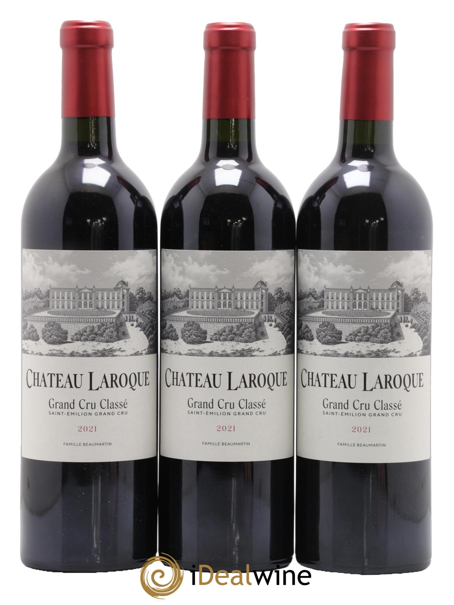 Château Laroque Grand Cru Classé 2021 - Lot of 12 bottles - 1