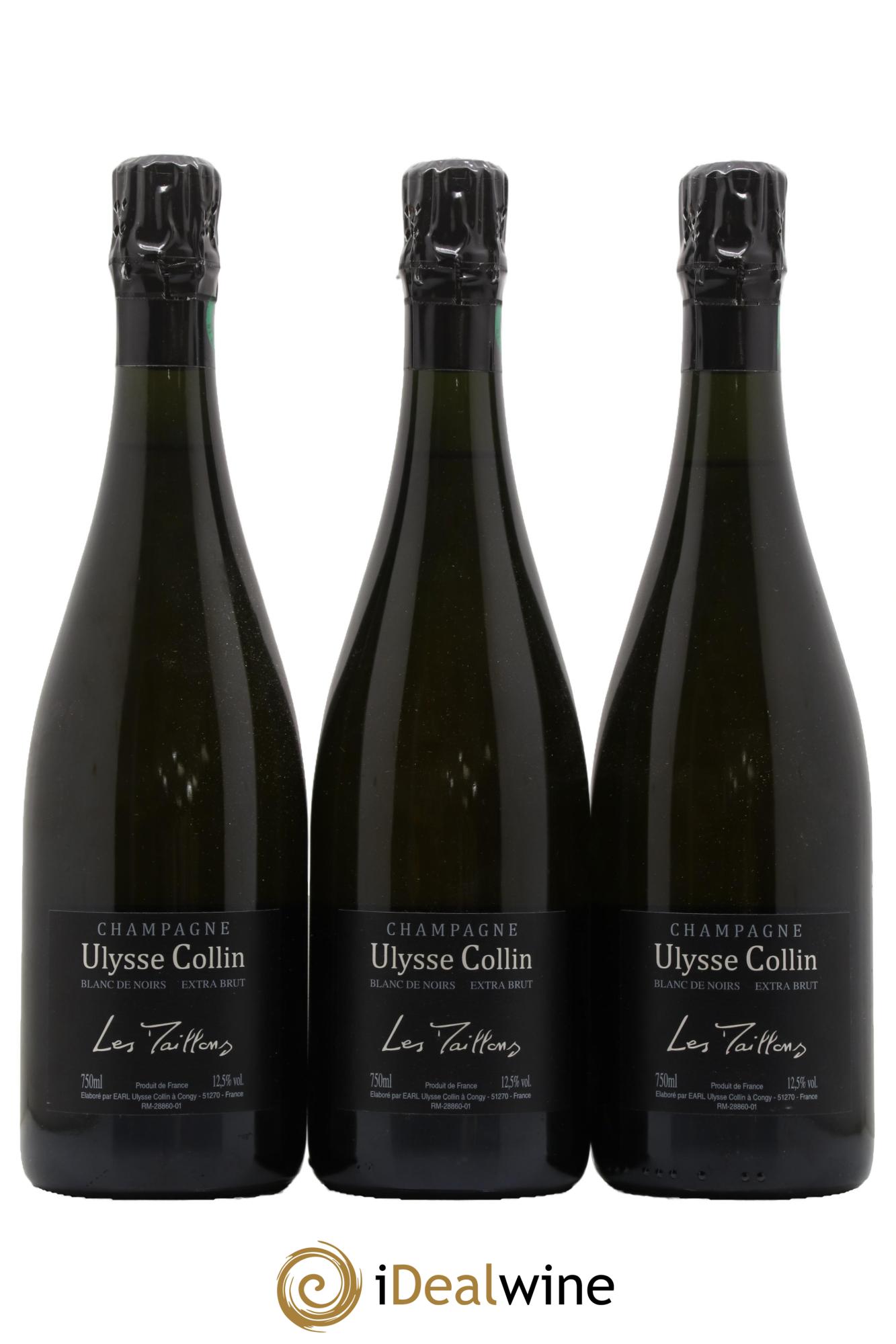 Les Maillons Blanc de Noirs Extra-Brut Ulysse Collin - Lot de 3 bouteilles - 0