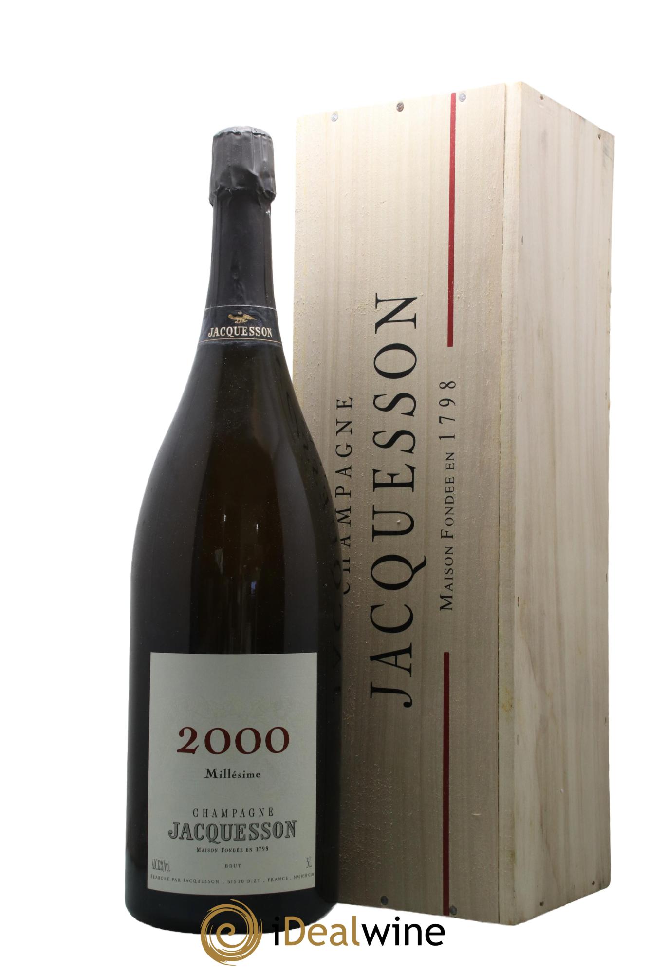 Millésimé Jacquesson 2000 - Lot de 1 double magnum - 0