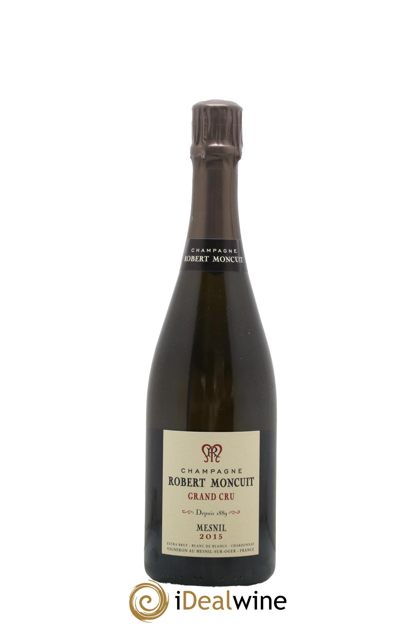Blanc de Blancs Grand Cru Extra-Brut Robert Moncuit Mesnil 2015 - Lot of 1 bottle - 0