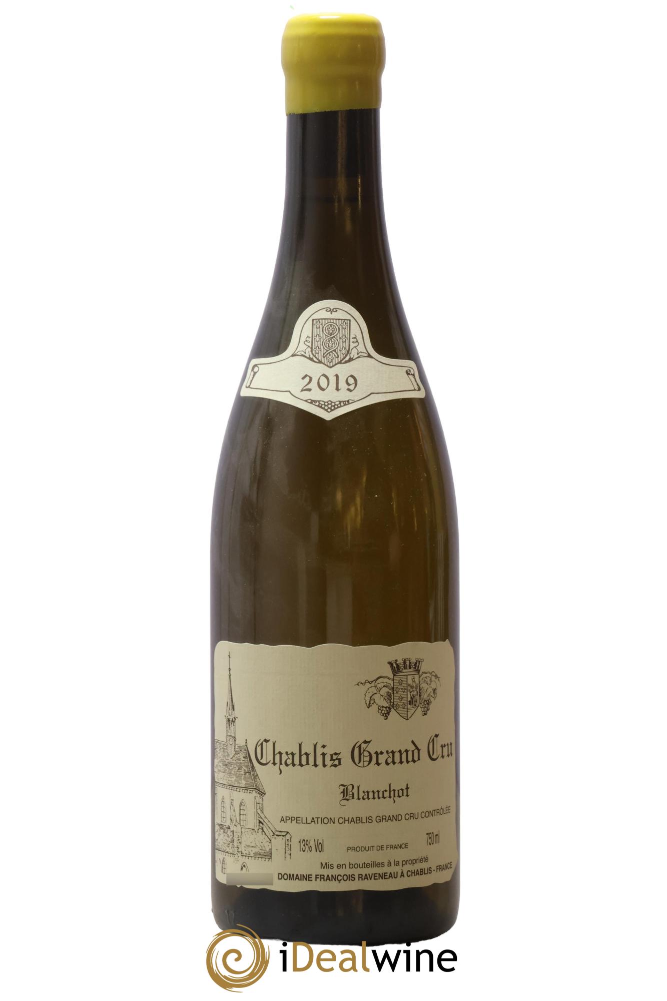 Chablis Grand Cru Blanchot Raveneau (Domaine) 2019 - Lot de 1 bouteille - 0