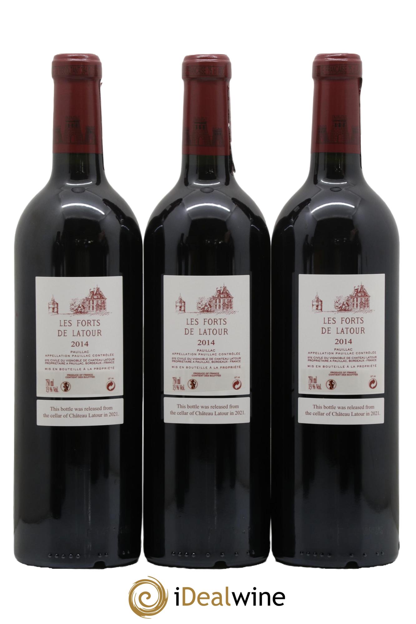 Les Forts de Latour Second Vin 2014 - Posten von 6 Flaschen - 2