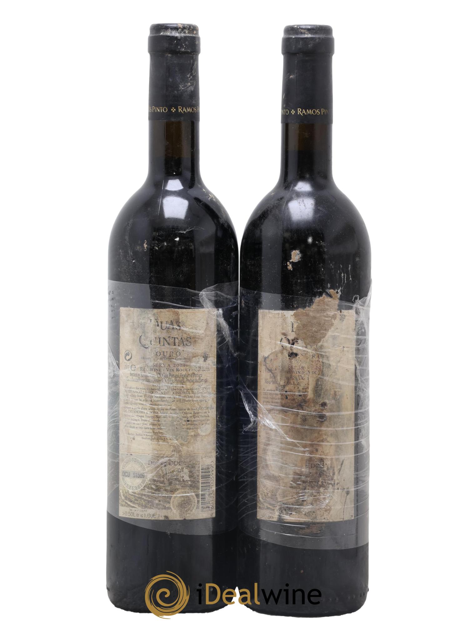 Douro Duas Quintas Ramos Pinto Reserva 2004 - Lot of 2 bottles - 1