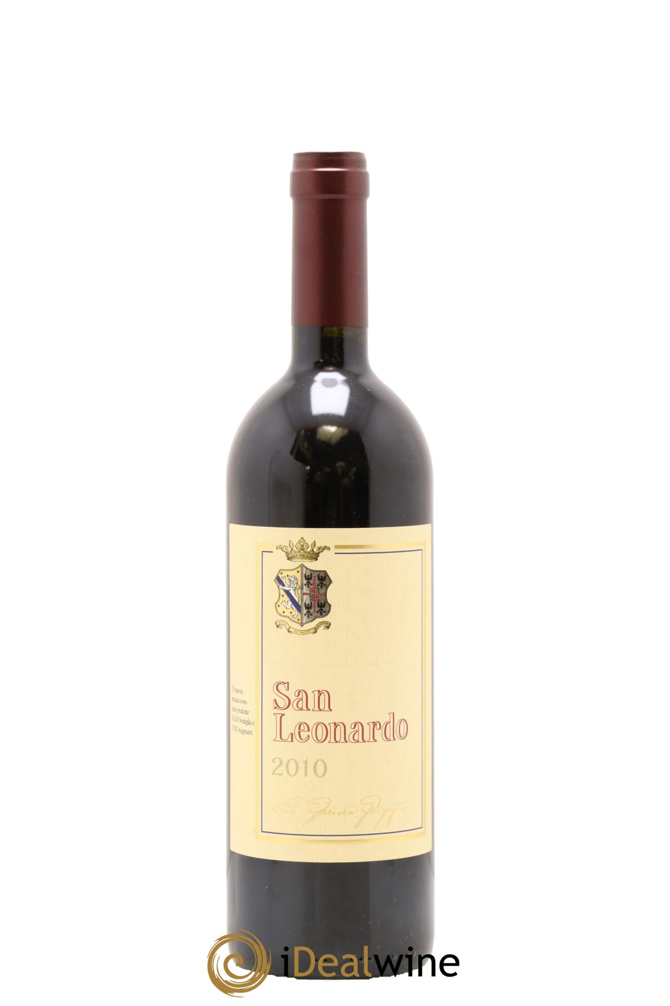 IGT Vigneti delle Dolomiti San Leonardo Tenuta San Leonardo 2010 - Lot de 1 bouteille - 0