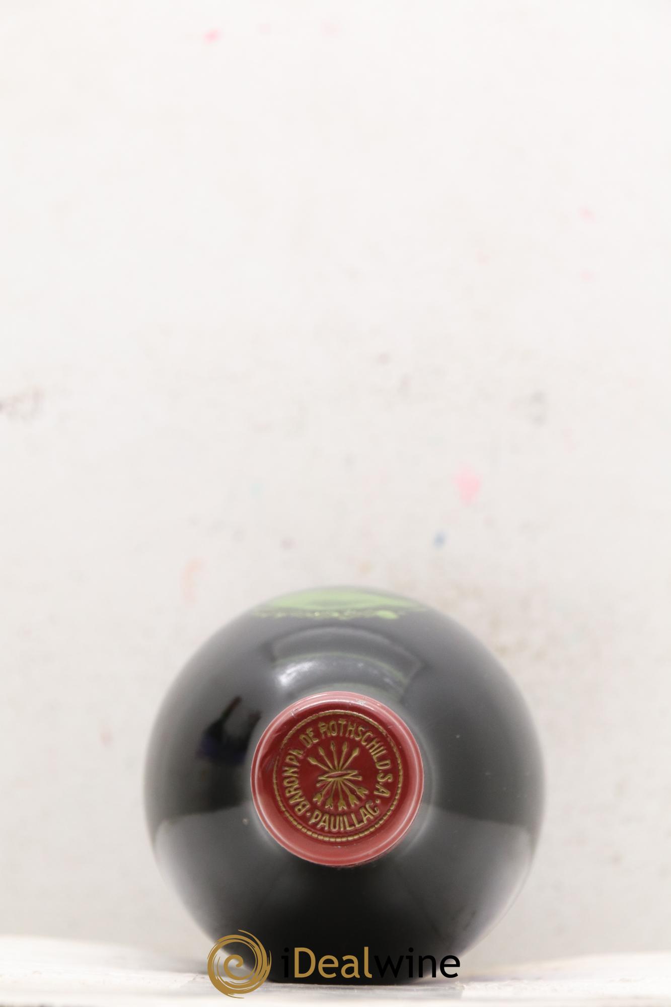 Château Mouton Rothschild 1er Grand Cru Classé 1980 - Lot de 1 bouteille - 1