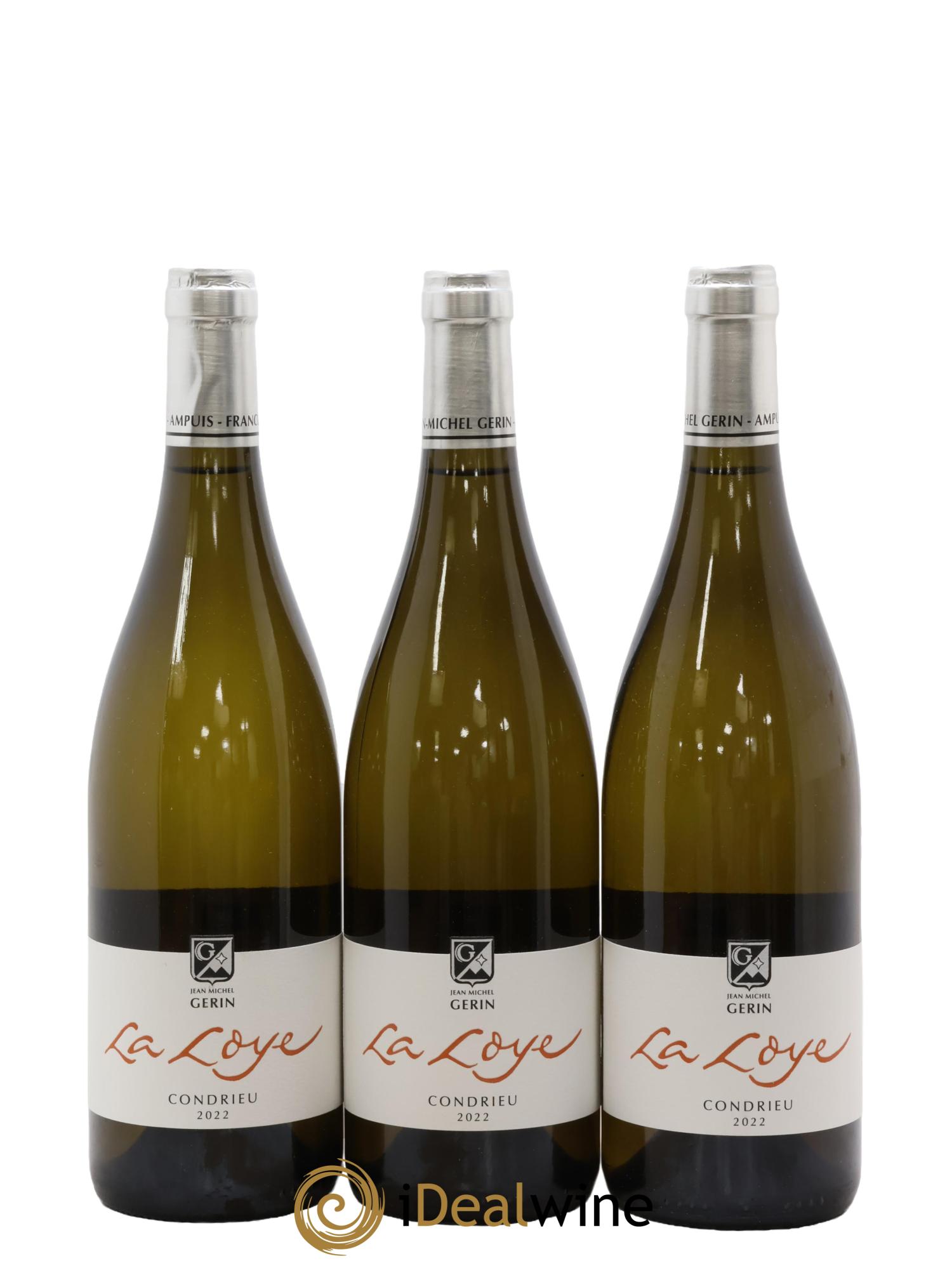 Condrieu La Loye Jean-Michel Gerin 2022 - Lot de 3 bouteilles - 0