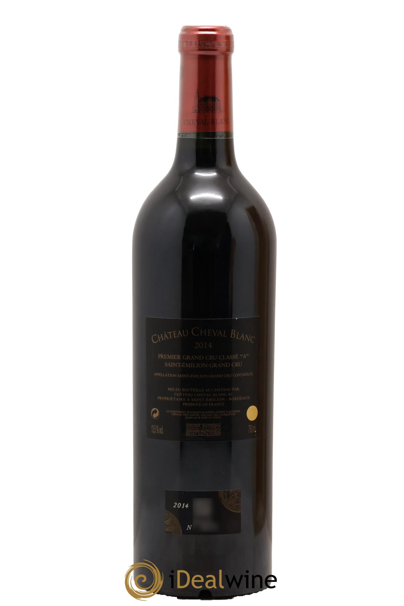 Château Cheval Blanc 1er Grand Cru Classé A 2014 - Lot de 1 bouteille - 2