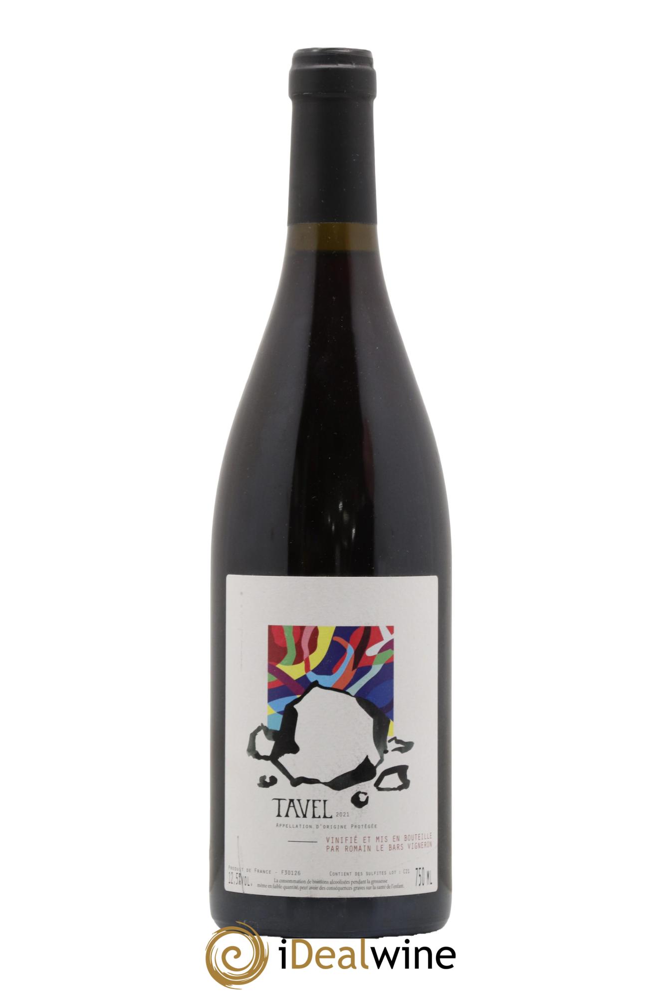 Tavel Nouveau Romain Le Bars 2021 - Lot de 1 bouteille - 0