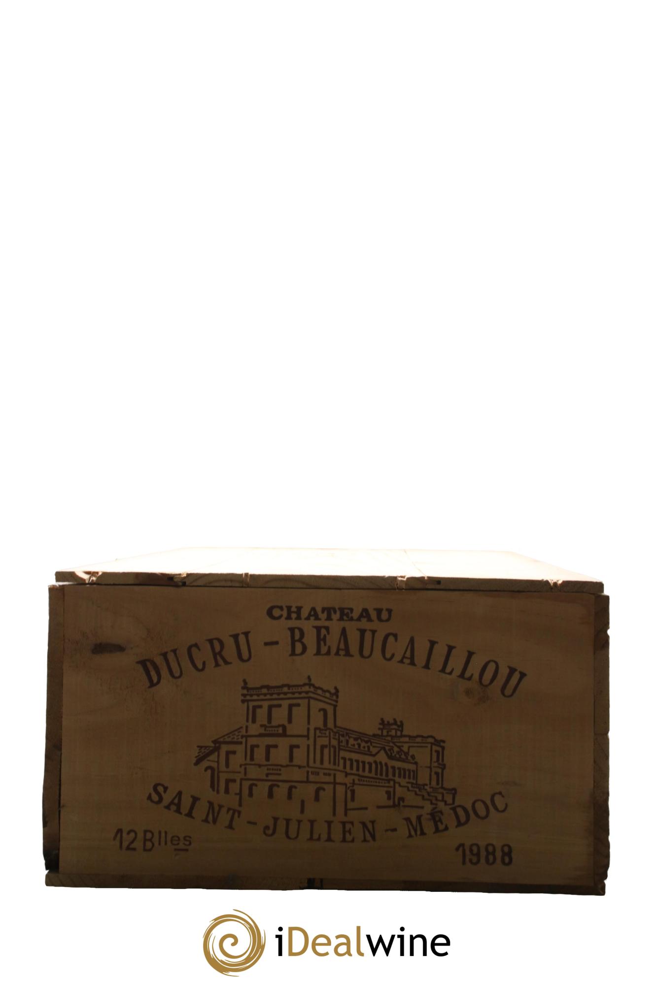 Château Ducru Beaucaillou 2ème Grand Cru Classé 1988 - Posten von 12 Flaschen - 5