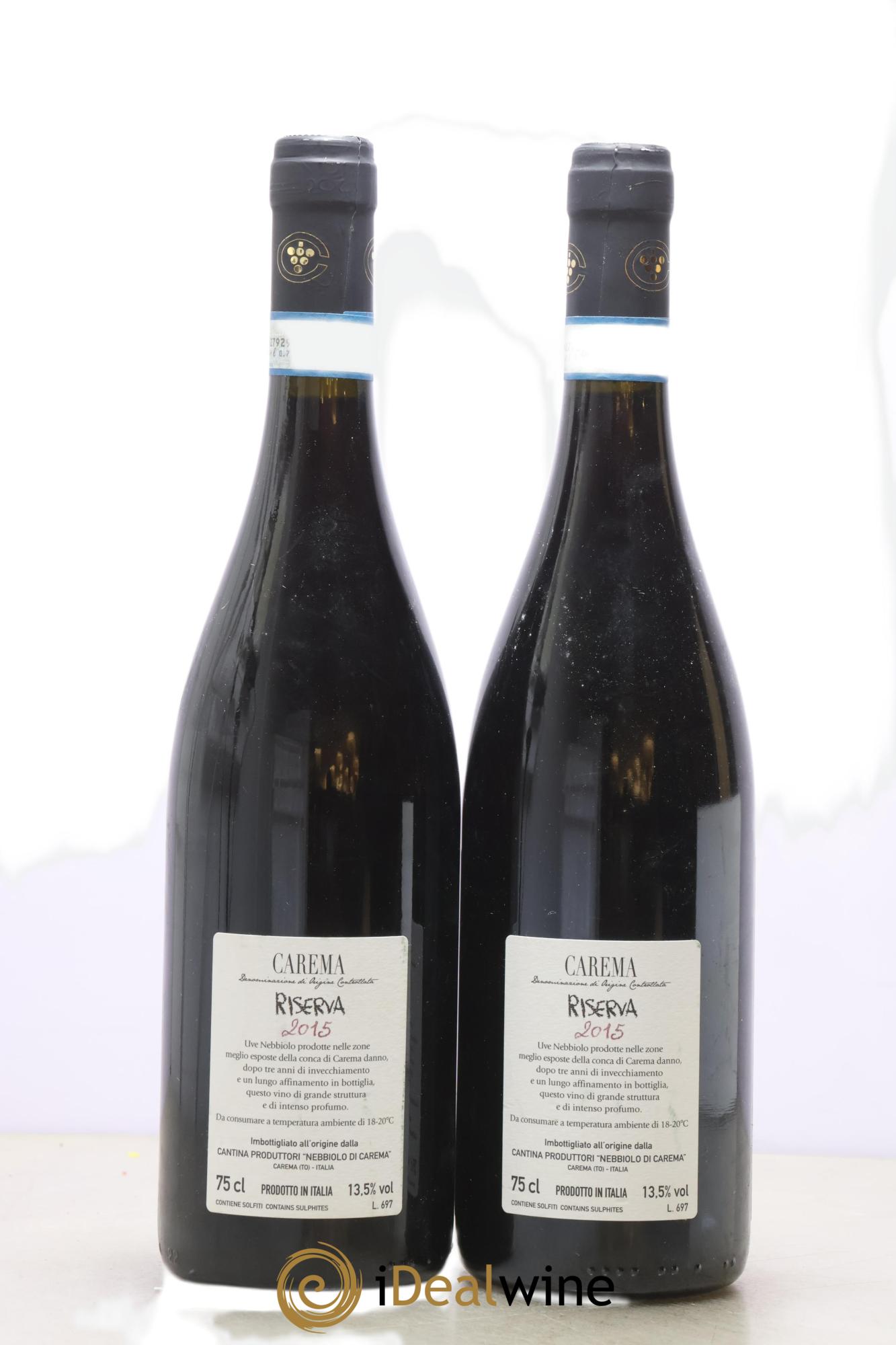 Nebbiolo Produttori Di Carema Riserva 2015 - Lotto di 2 bottiglie - 1