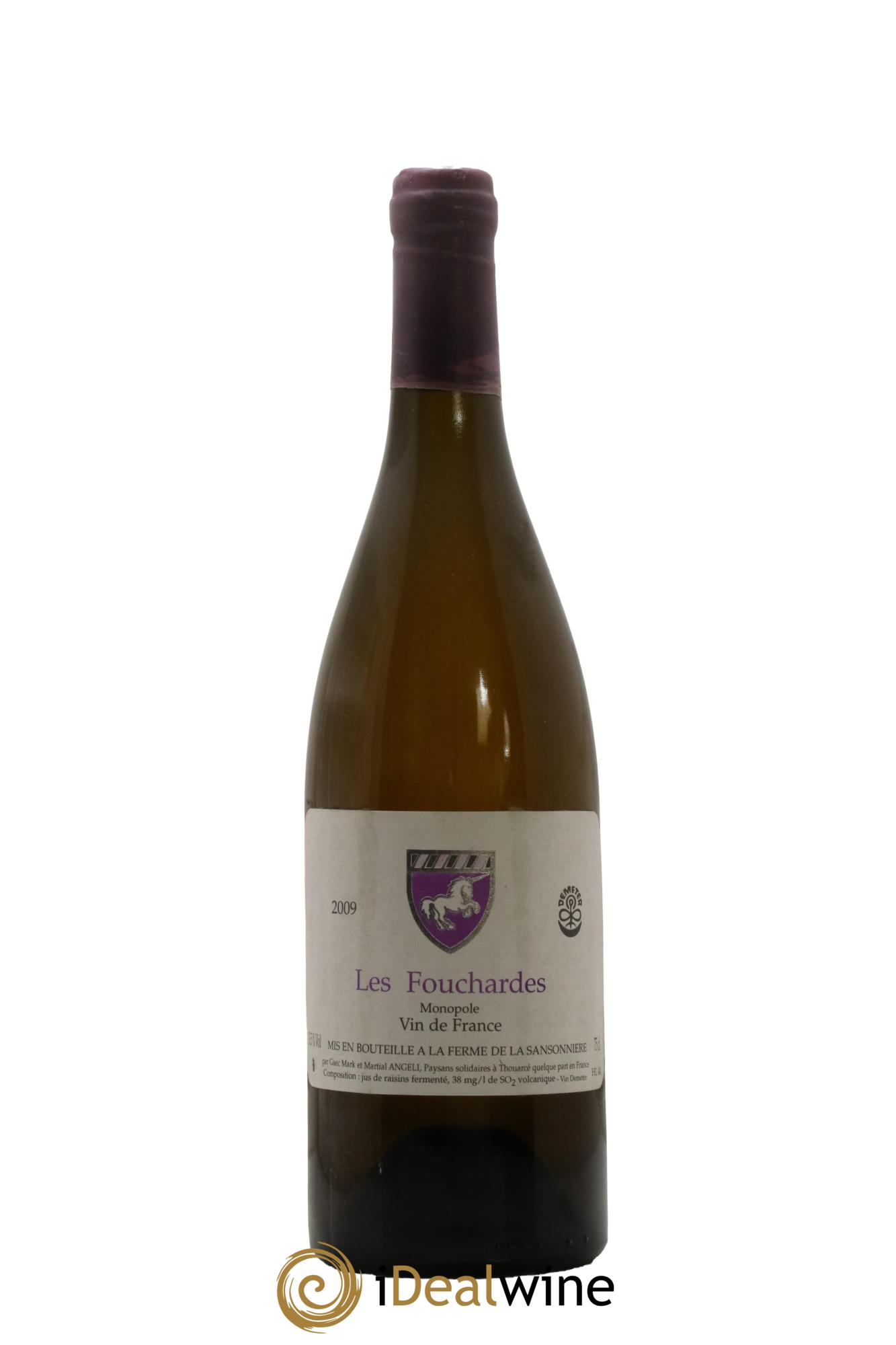 Vin de France Les Fouchardes Mark Angeli (Domaine) - Ferme de la Sansonnière 2009 - Lot de 1 bouteille - 0
