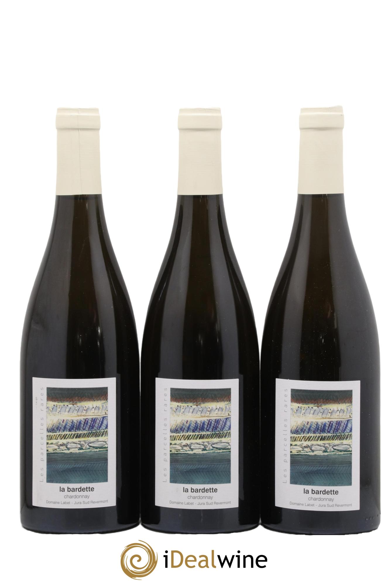Côtes du Jura Chardonnay La Bardette Romain - Julien - Charline Labet 2022 - Lot de 3 bouteilles - 0
