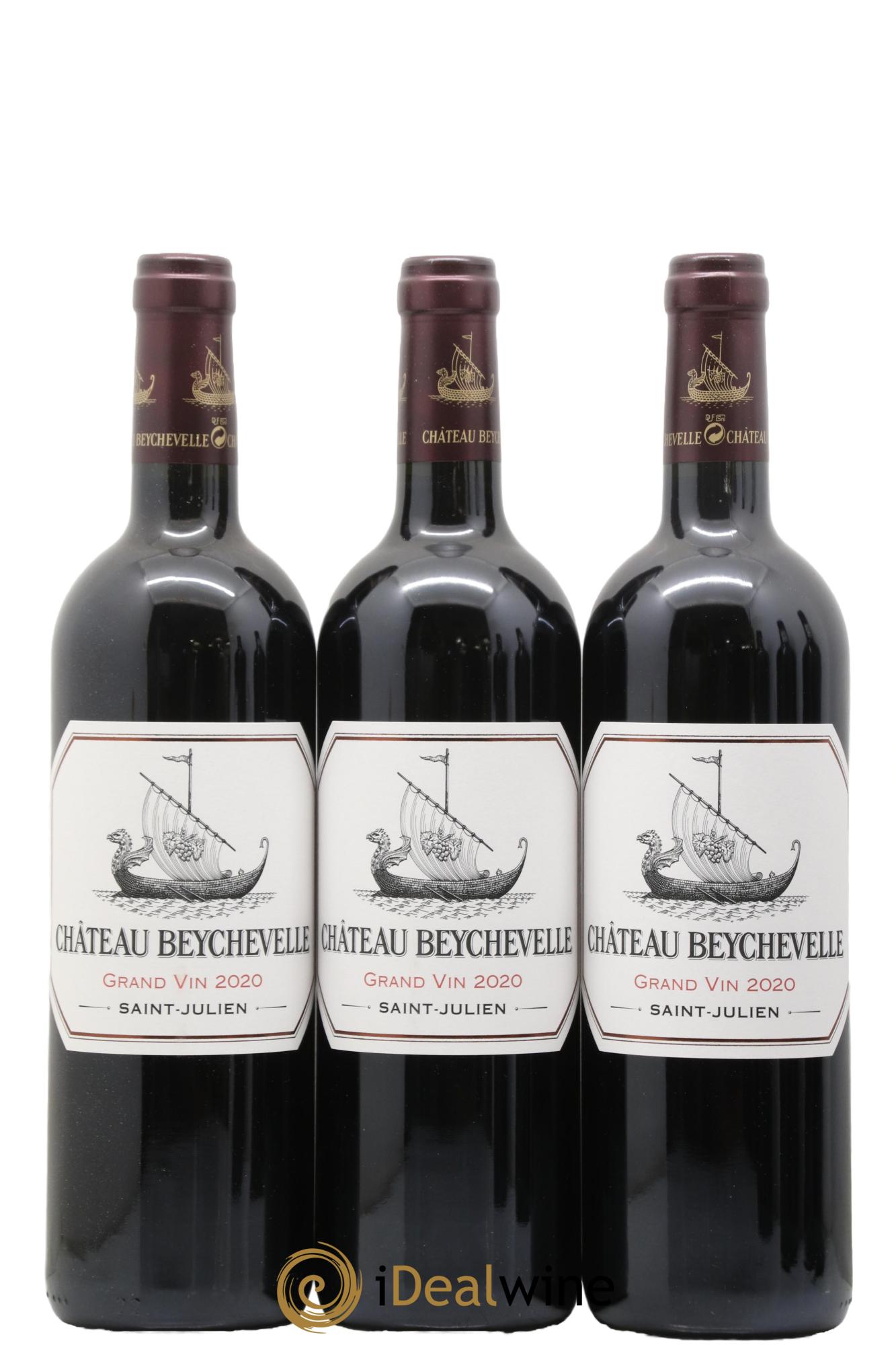 Château Beychevelle 4ème Grand Cru Classé 2020 - Lot of 6 bottles - 1